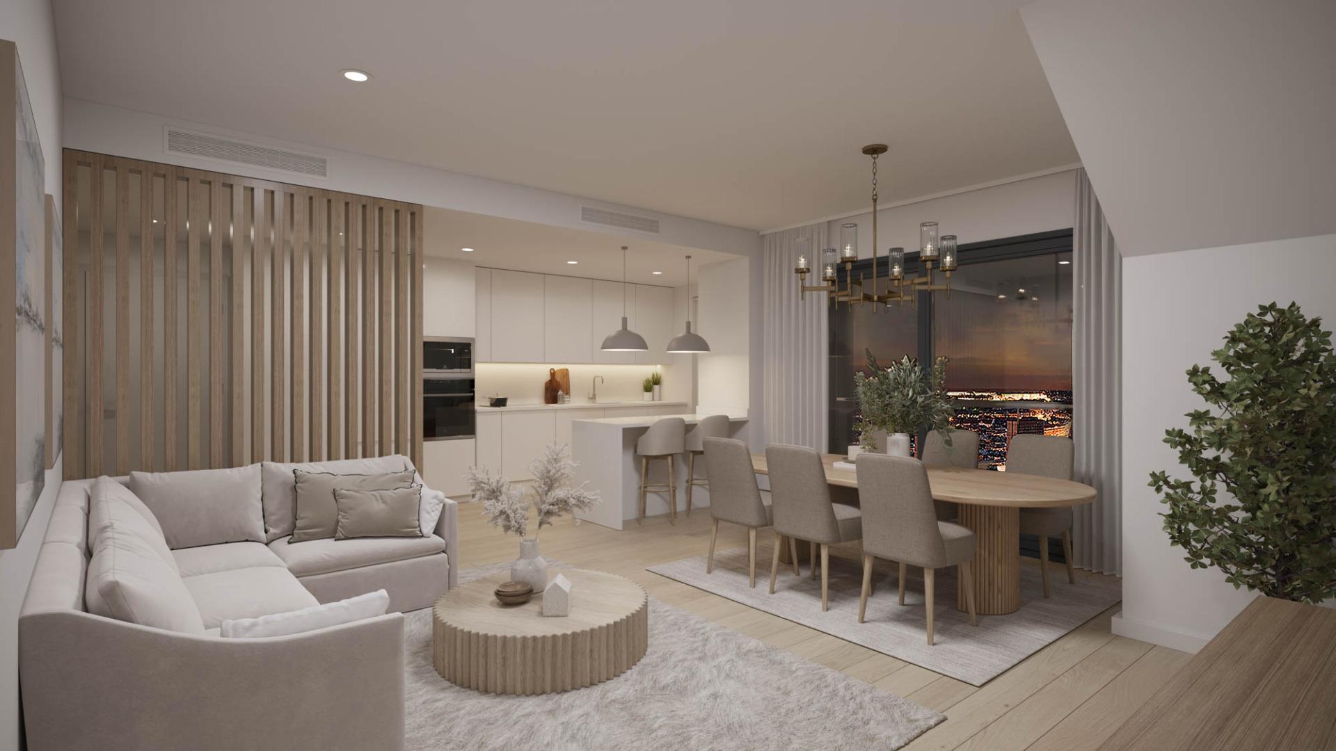 New Construction Residential Development in San Agustín, Alicante, with Stunning City Views — 10