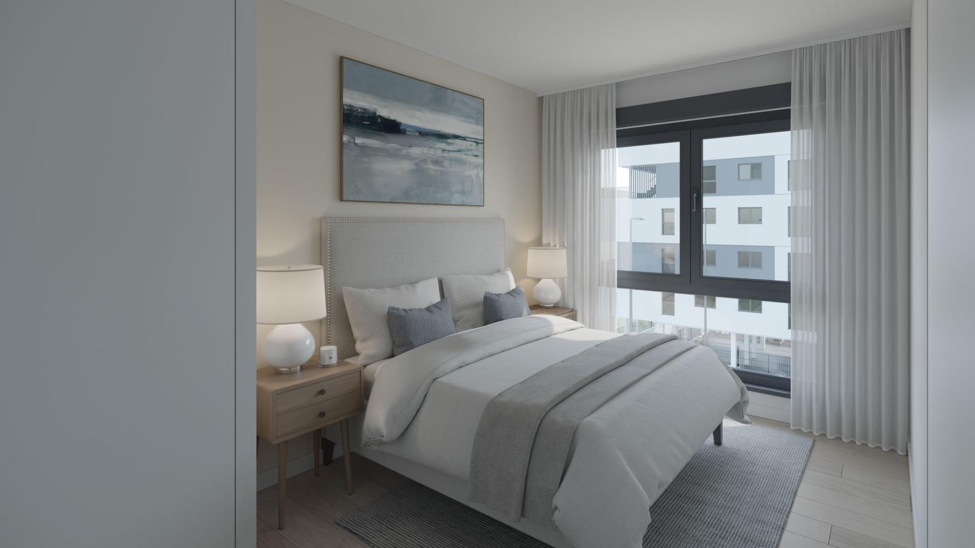 New Construction Residential Development in San Agustín, Alicante, with Stunning City Views — 11