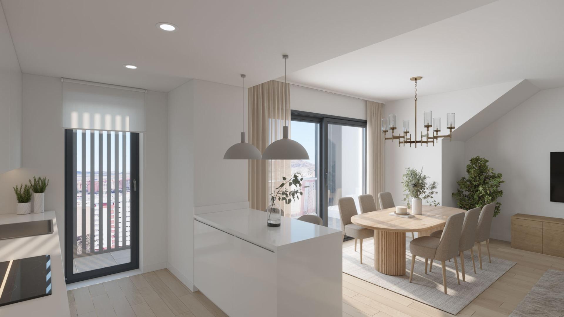 New Construction Residential Development in San Agustín, Alicante, with Stunning City Views — 8