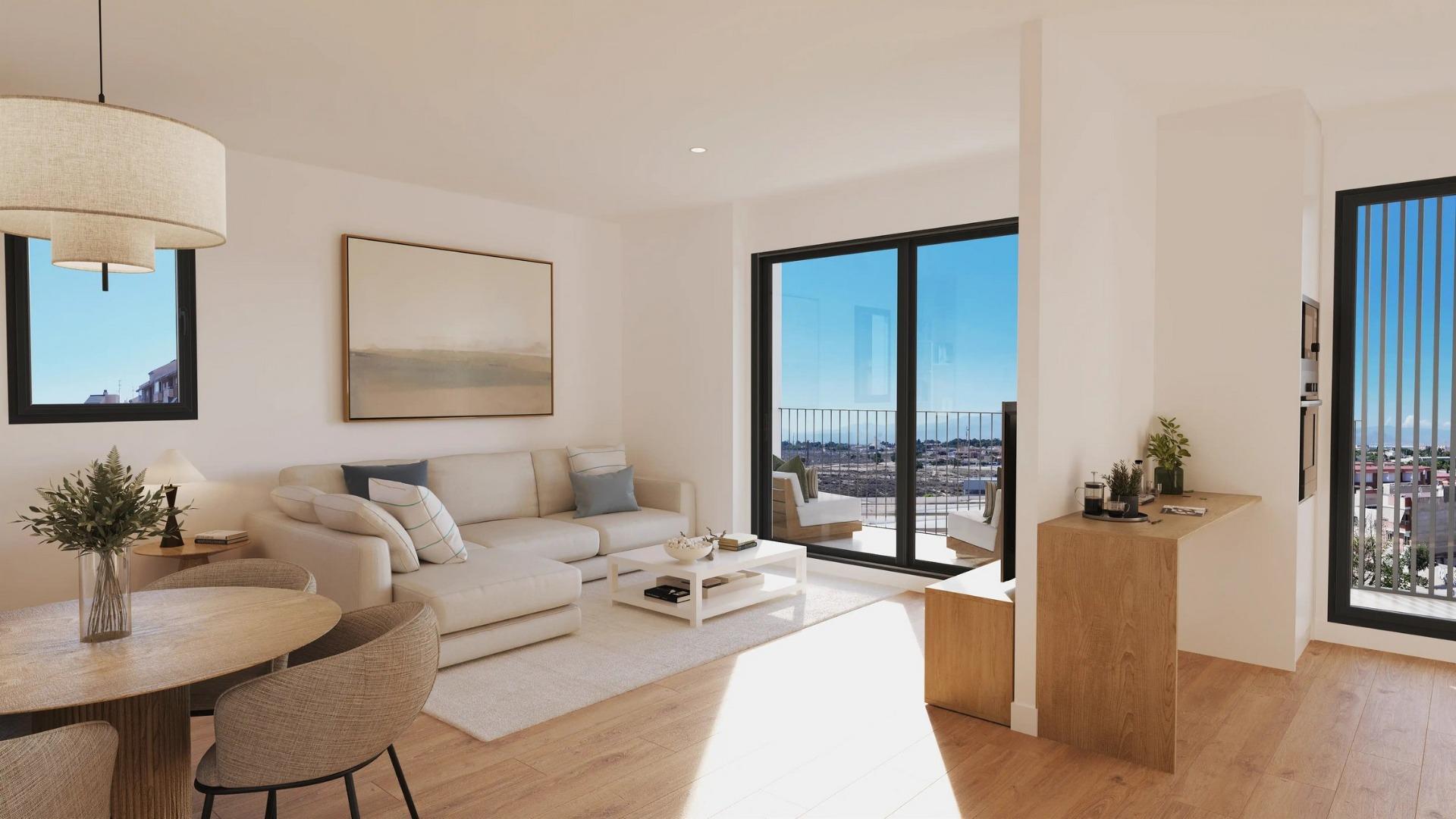 Residencial de nueva construcción en Alicante, con vistas abiertas a la ciudad — 7