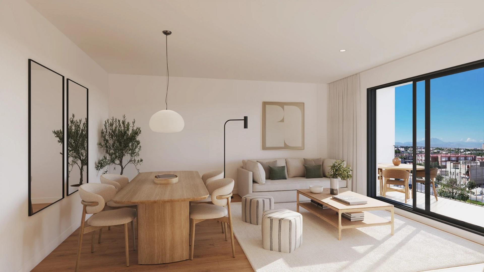 Residencial de nueva construcción en Alicante, con vistas abiertas a la ciudad — 8