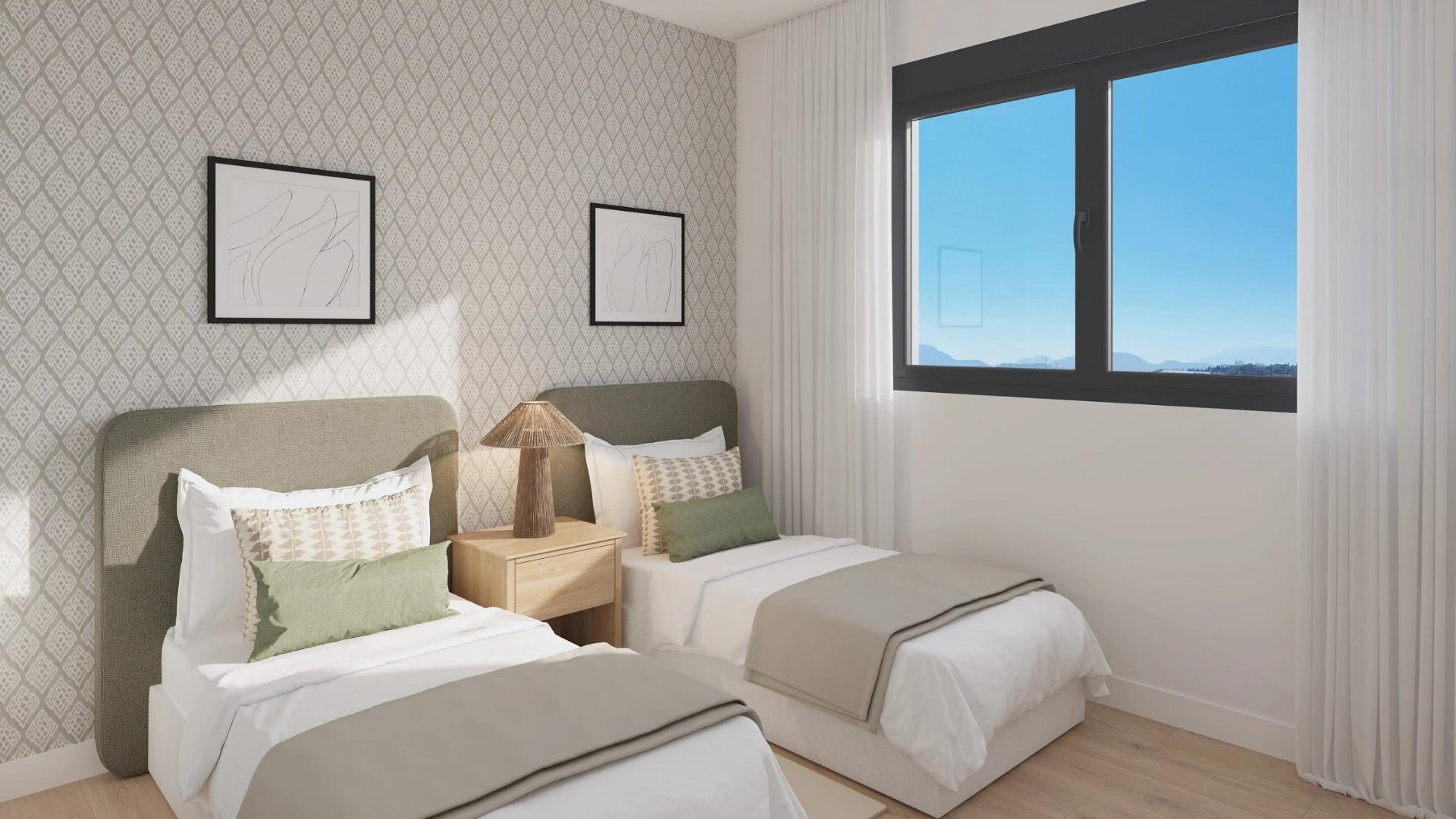 Residencial de nueva construcción en Alicante, con vistas abiertas a la ciudad — 10
