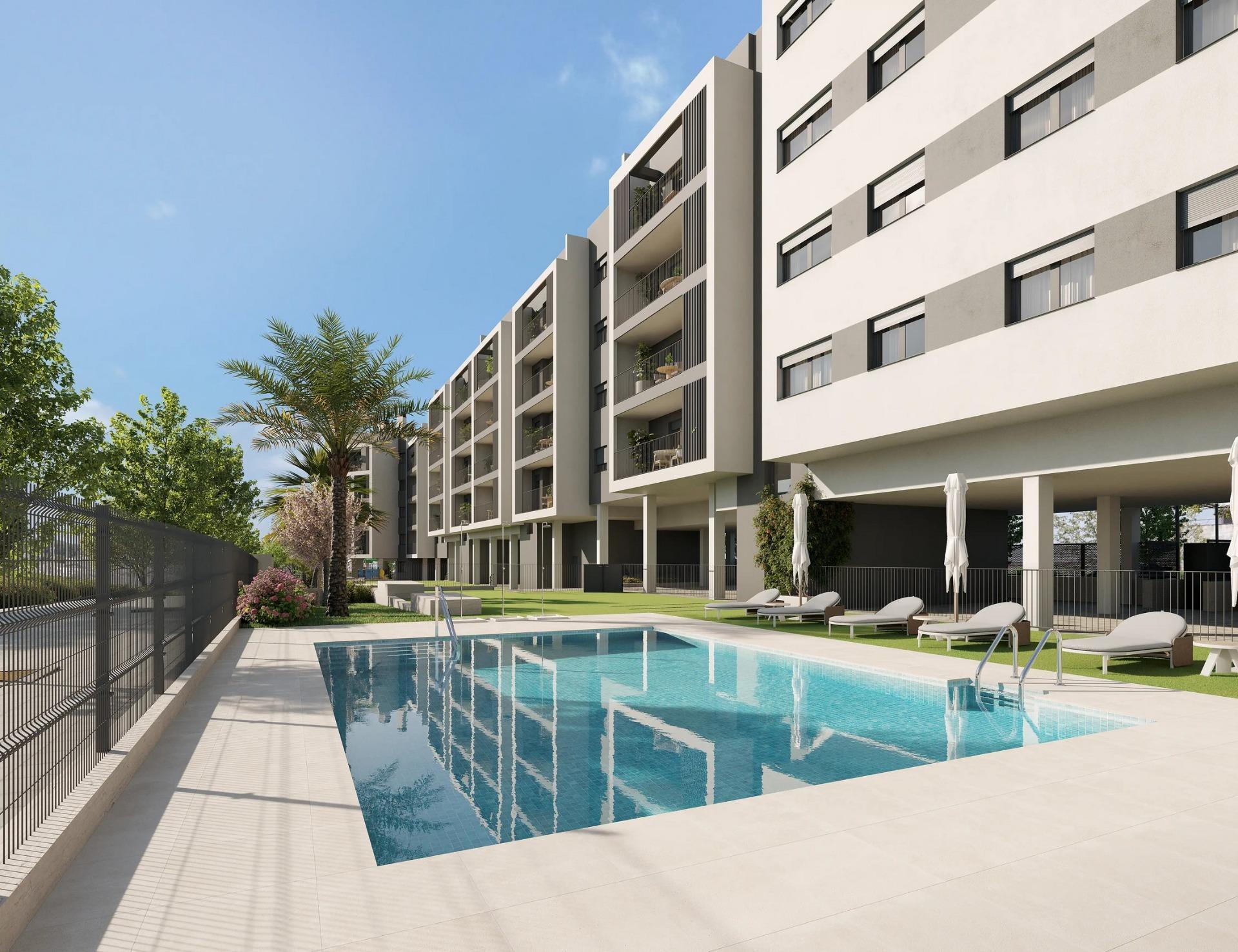 Residencial de nueva construcción en Alicante, con vistas abiertas a la ciudad — 2