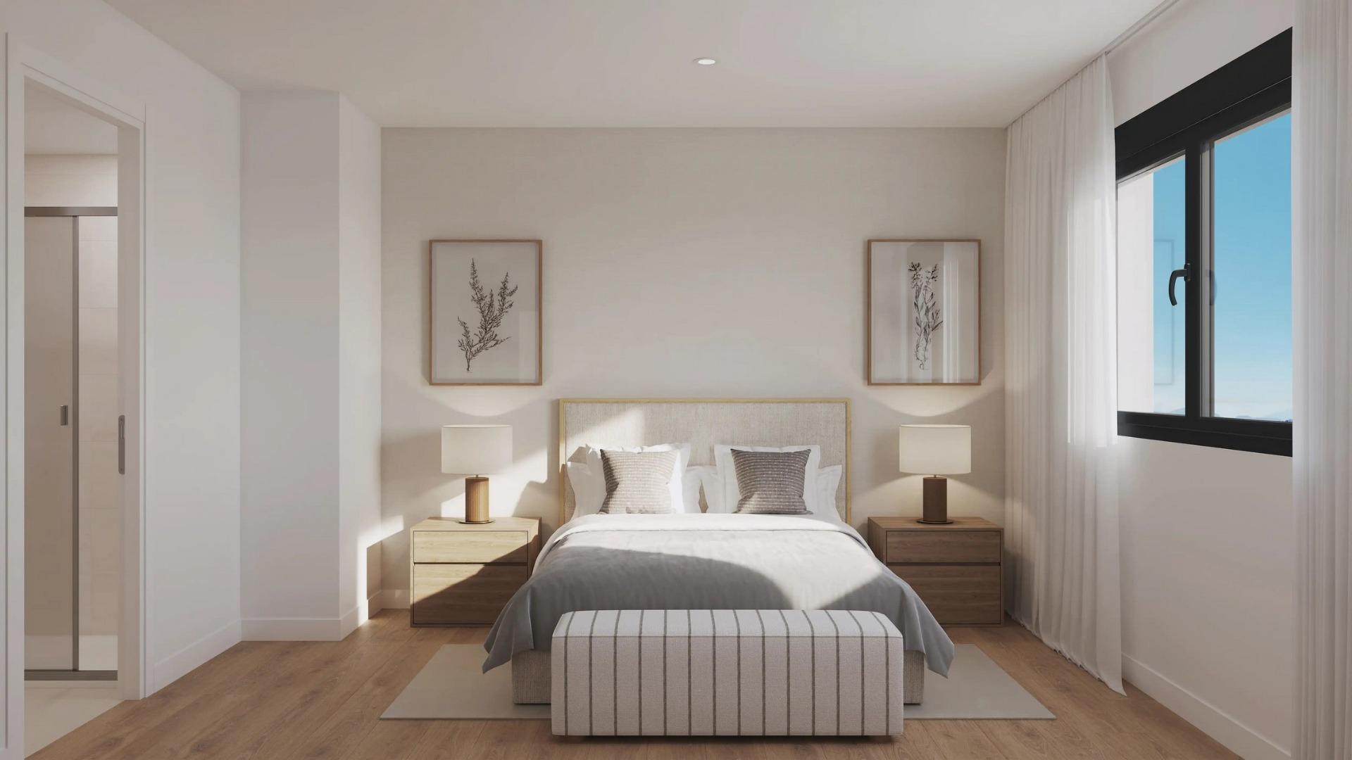 Residencial de nueva construcción en Alicante, con vistas abiertas a la ciudad — 9