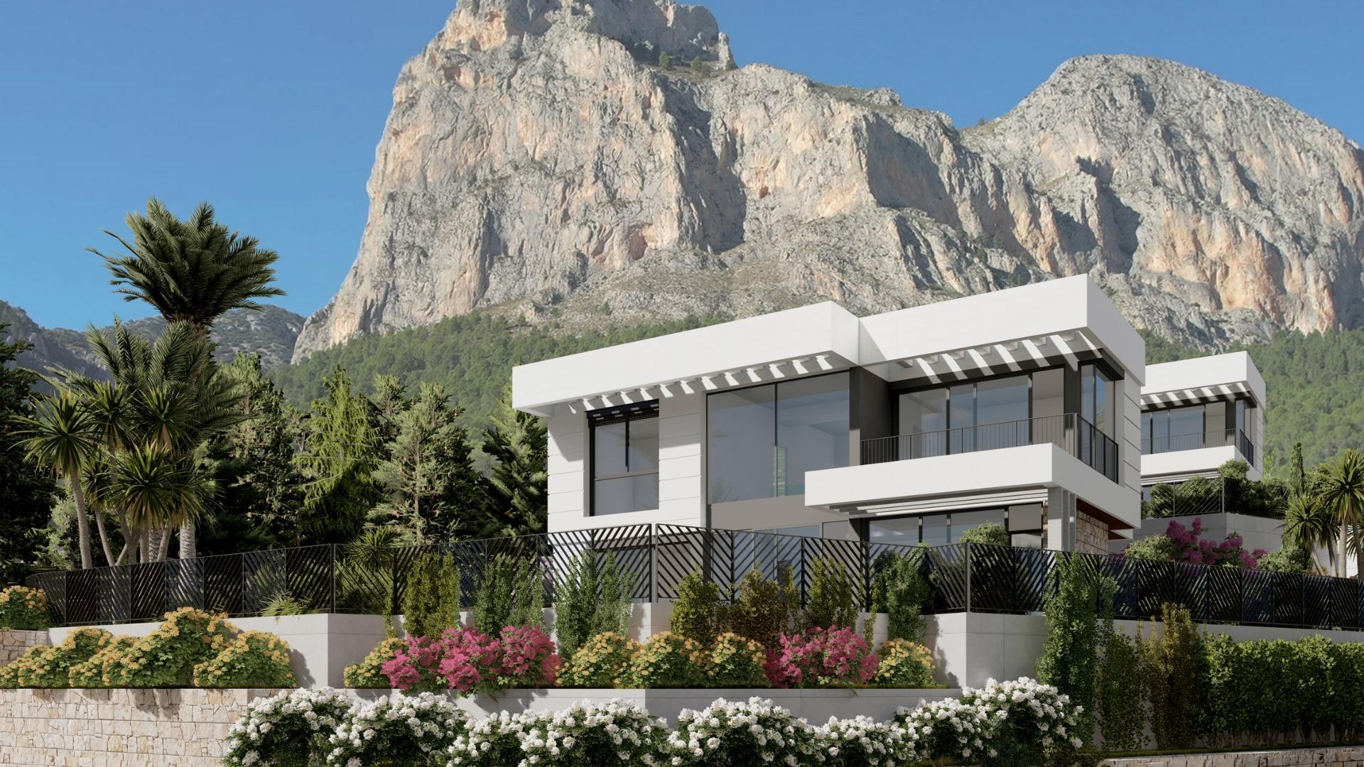 Nowe wille budowlane w Polop, Alicante — 11