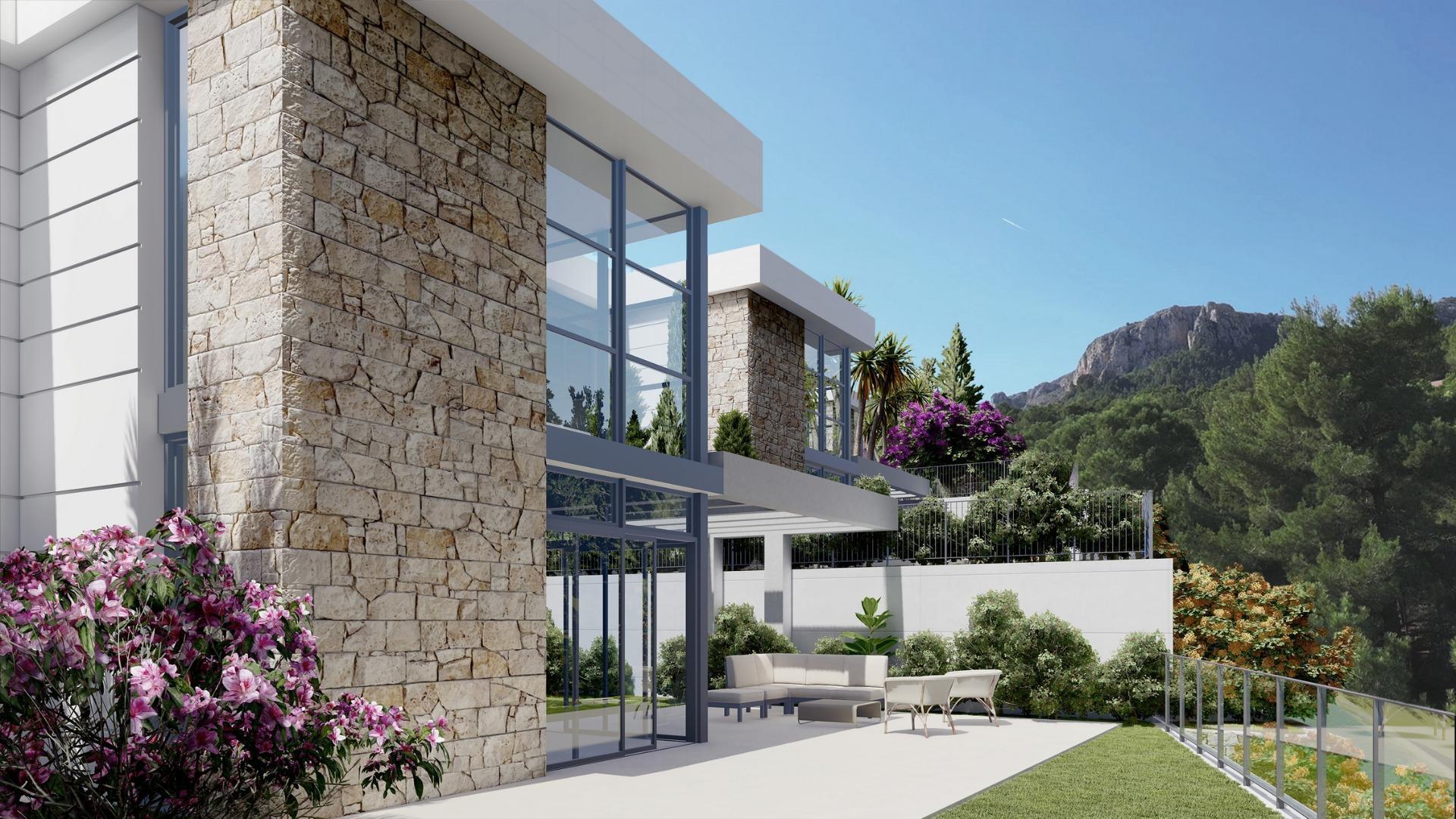 Nowe wille budowlane w Polop, Alicante — 8