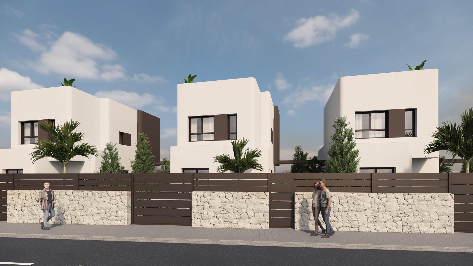 Villas de nueva construcción en primera línea de Lo Romero Golf — 2