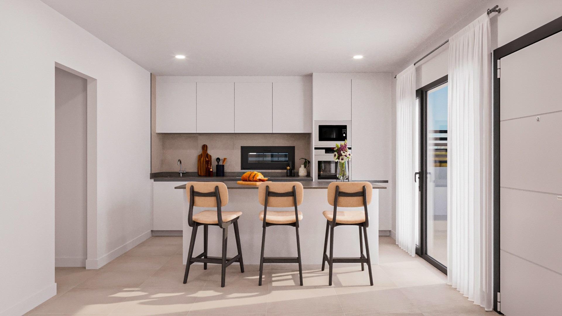 VILLAS DE OBRA NUEVA EN FUENTE ALAMO, MURCIA — 5