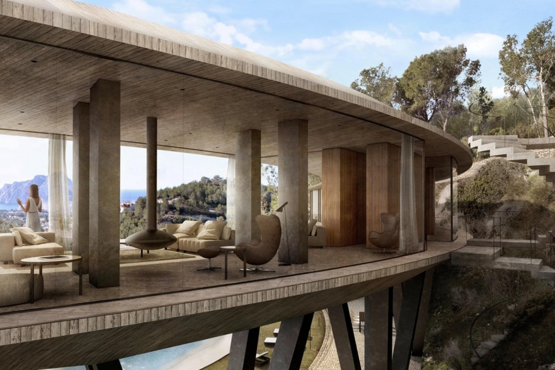 Luxus-Villa der Avantgarde mit Meerblick in Benissa Costa — 4