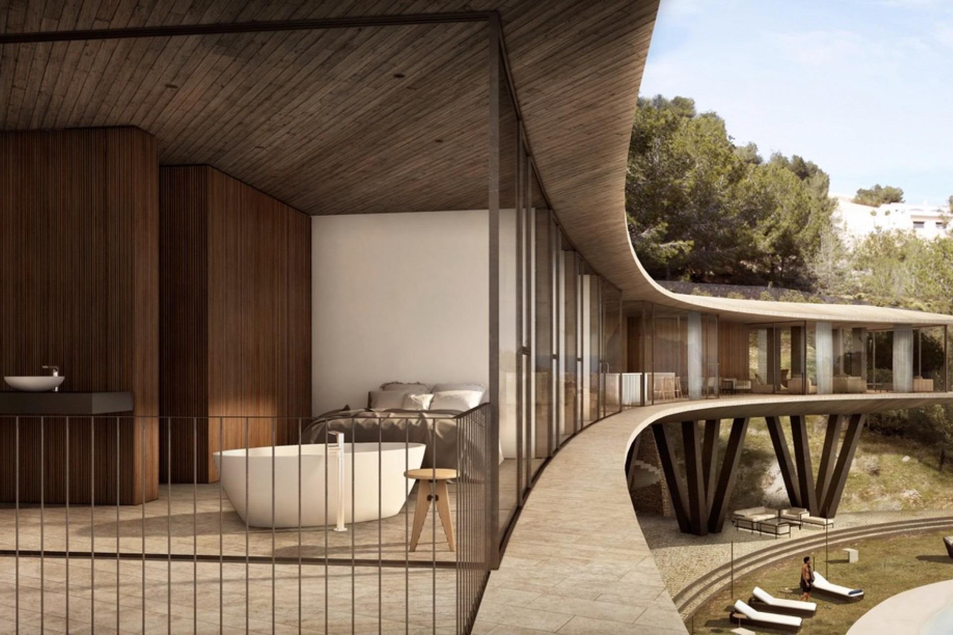 Luxus-Villa der Avantgarde mit Meerblick in Benissa Costa — 5