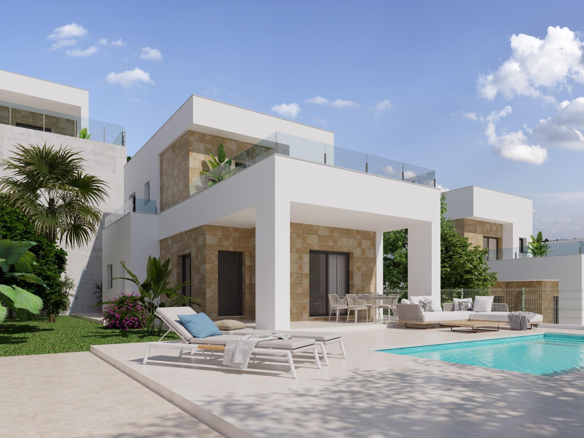 Impresionantes villas de nueva construcción en Polop con vistas al mar — 3