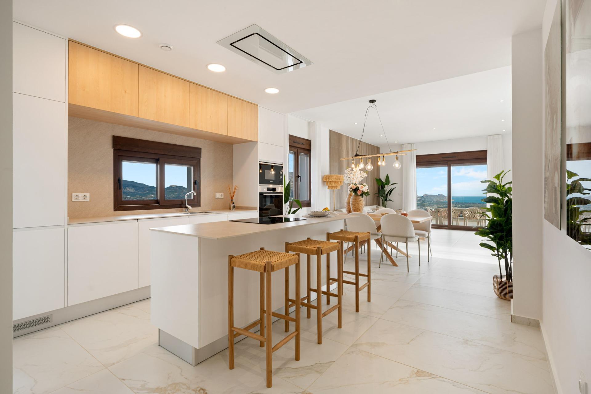 Prachtige nieuwbouw villa's in Polop met uitzicht op zee — 15