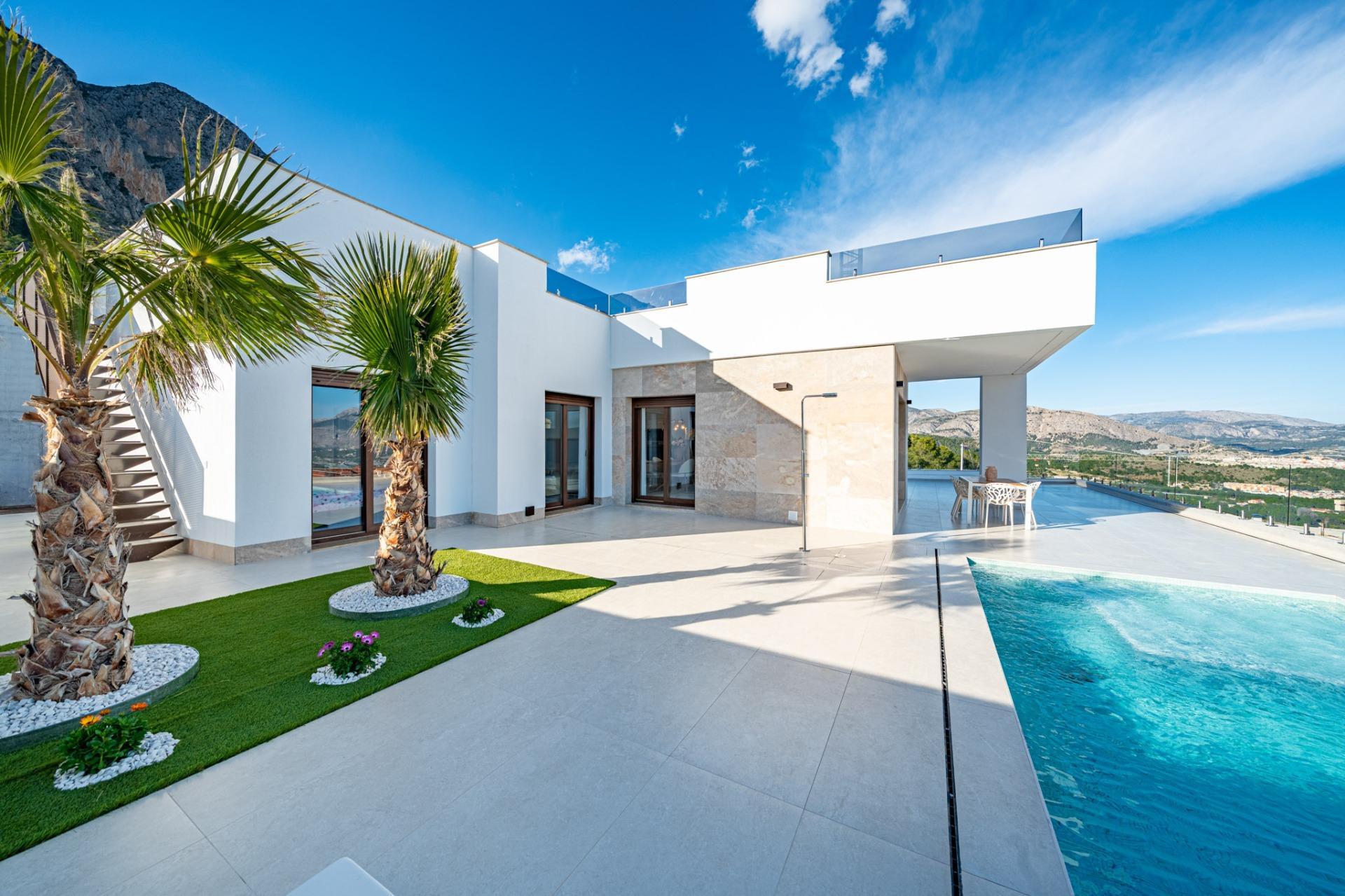 Prachtige nieuwbouw villa's in Polop met uitzicht op zee — 5