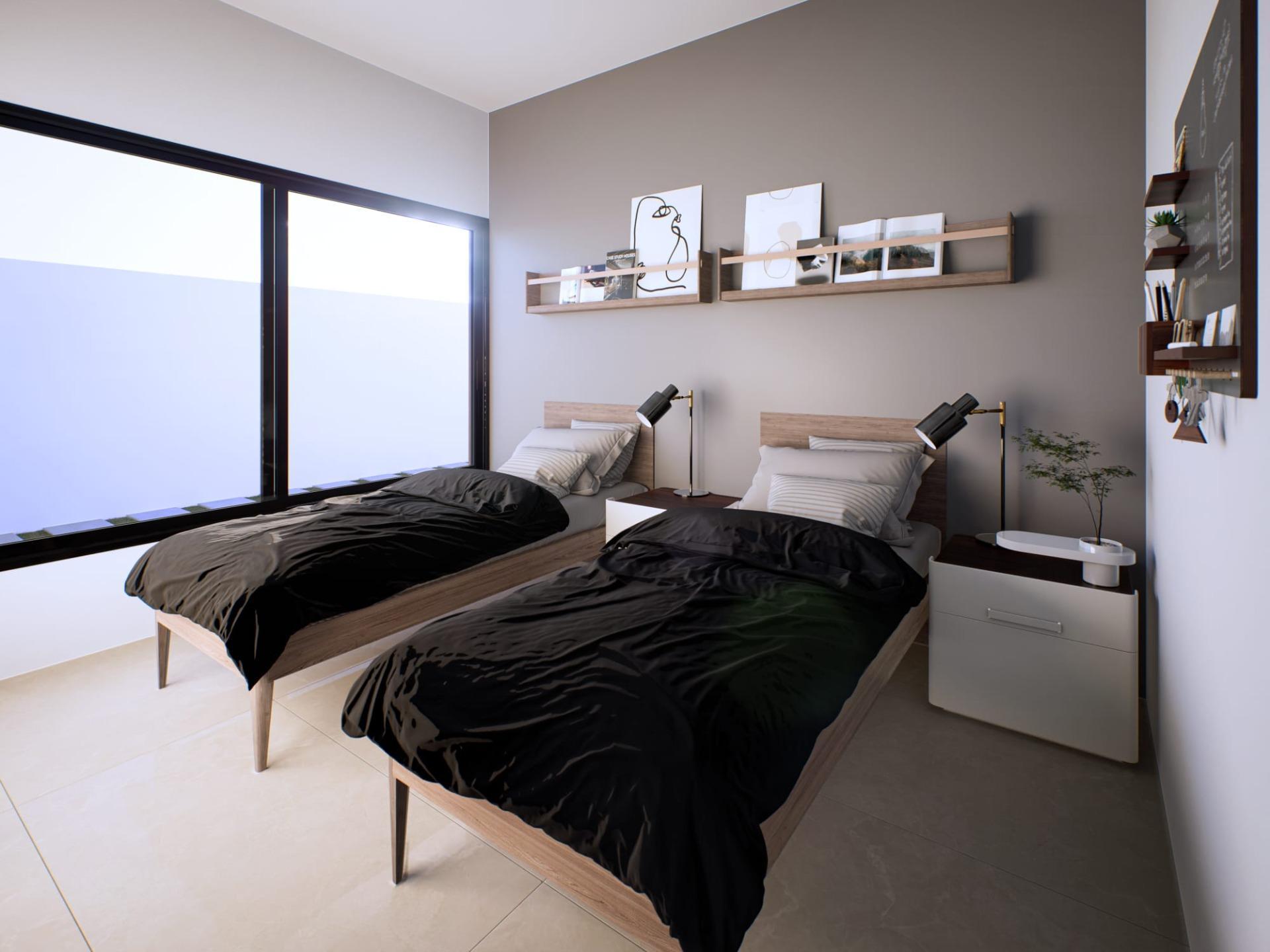 Villa in Ibizastijl in een rustig Spaans dorp — 4