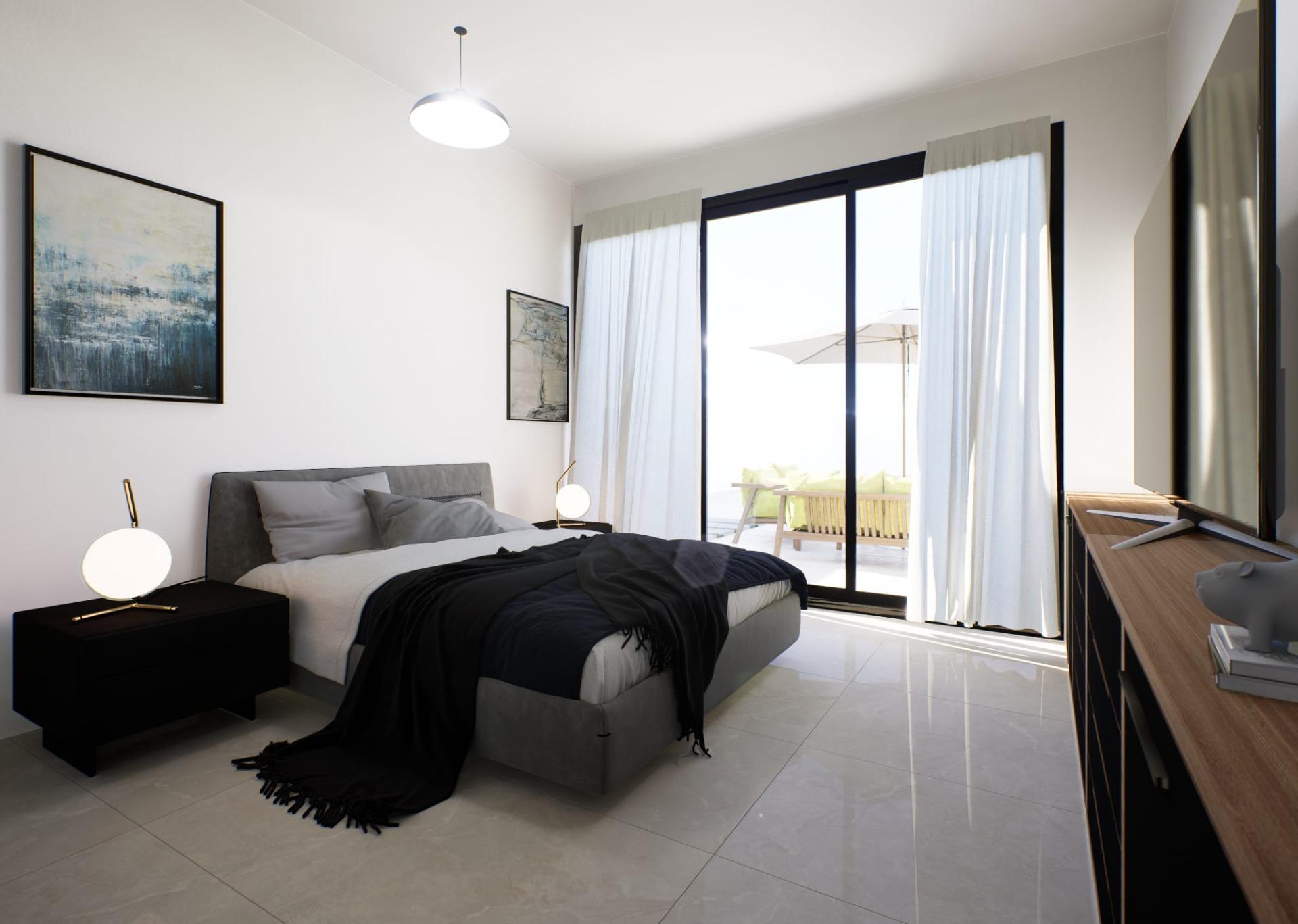 Villa in Ibizastijl in een rustig Spaans dorp — 6