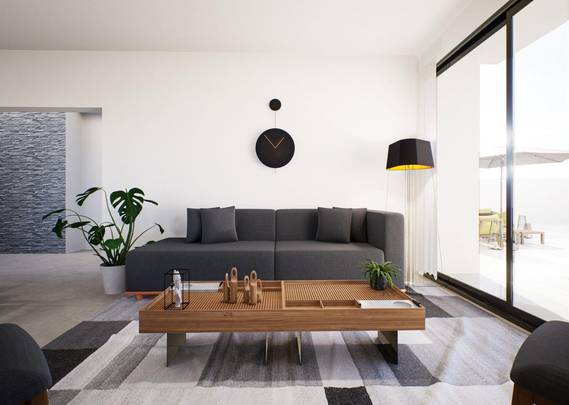 Villa in Ibizastijl in een rustig Spaans dorp — 7