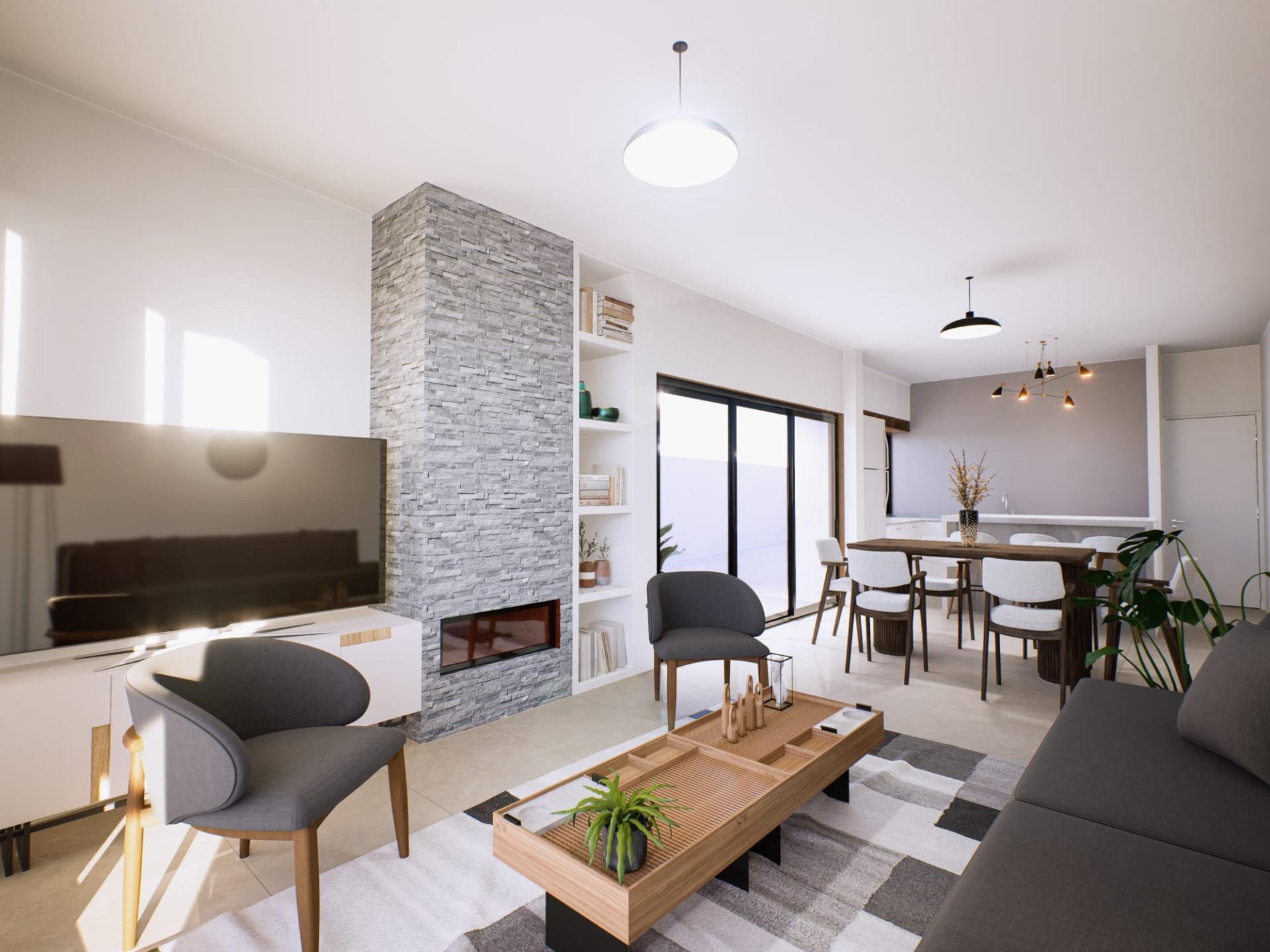 Villa in Ibizastijl in een rustig Spaans dorp — 8