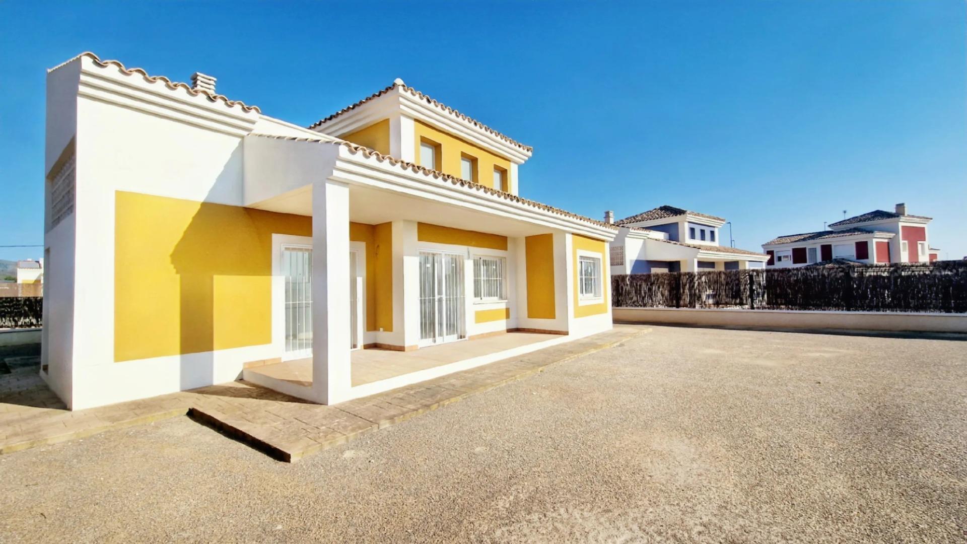 New Build Villas on Spacious 500+ m² Plots in Lorca
