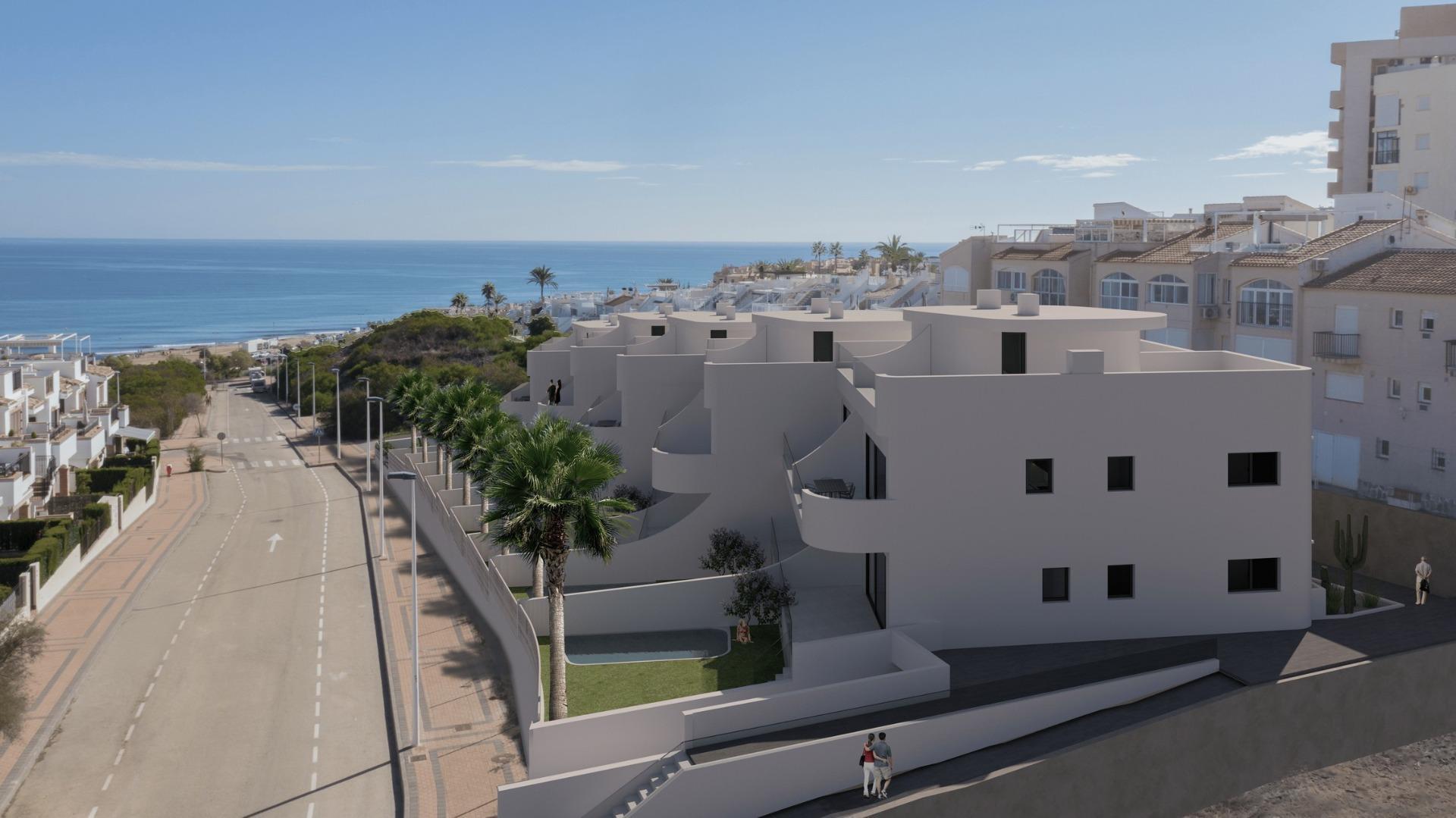 Bungalows de Obra Nueva con Vistas al Mar en La Mata, Torrevieja