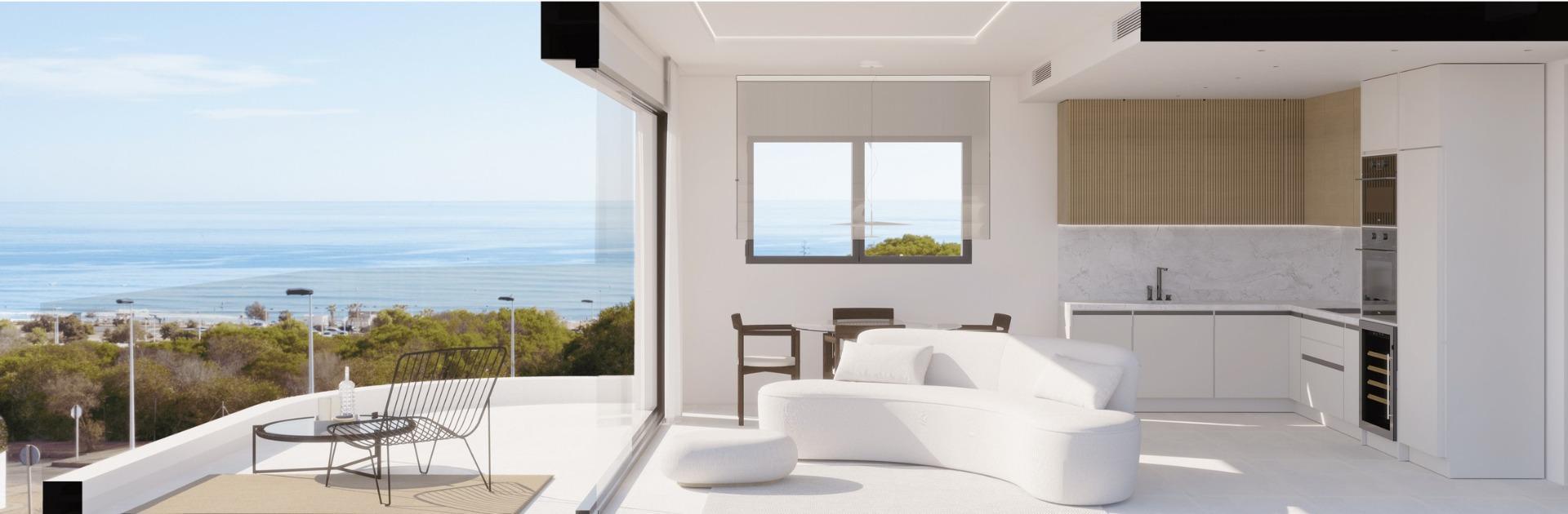 Bungalows de Obra Nueva con Vistas al Mar en La Mata, Torrevieja — 2