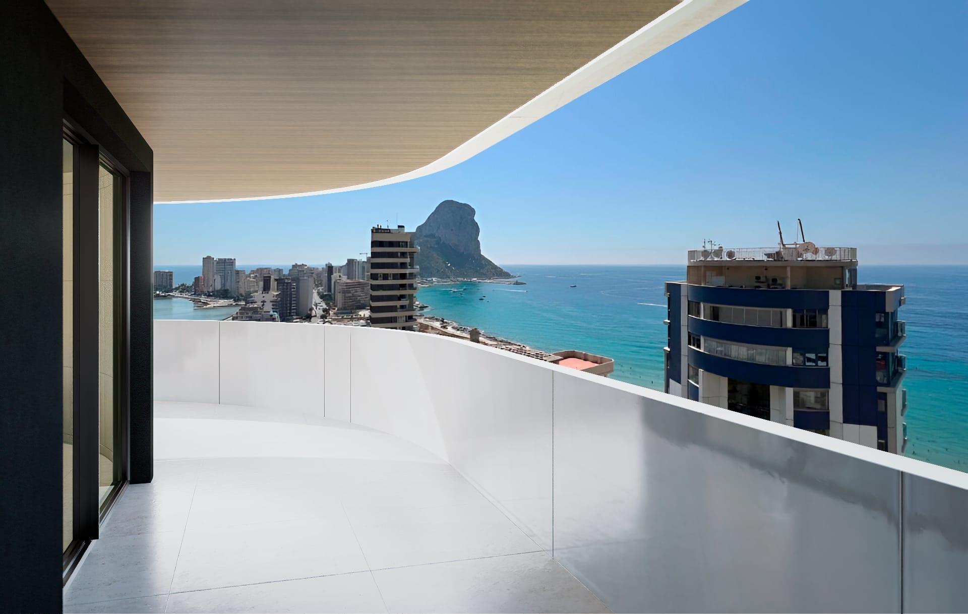 Luksusowe apartamenty w Calpe tylko 3 minuty od plaży — 3