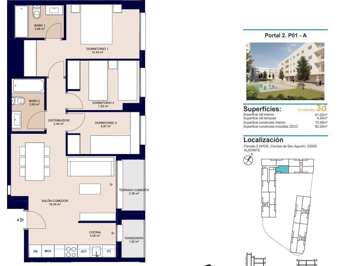 New Residential Development in Alicante with Open Views — 12