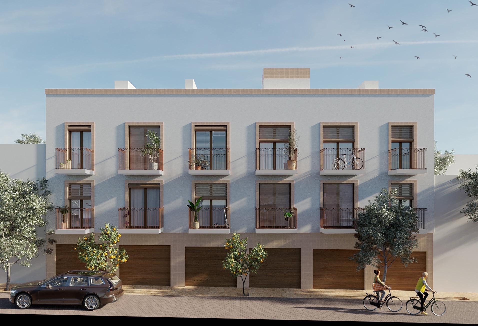 Apartamentos modernos con impresionantes vistas a los viñedos en Hondón de las Nieves