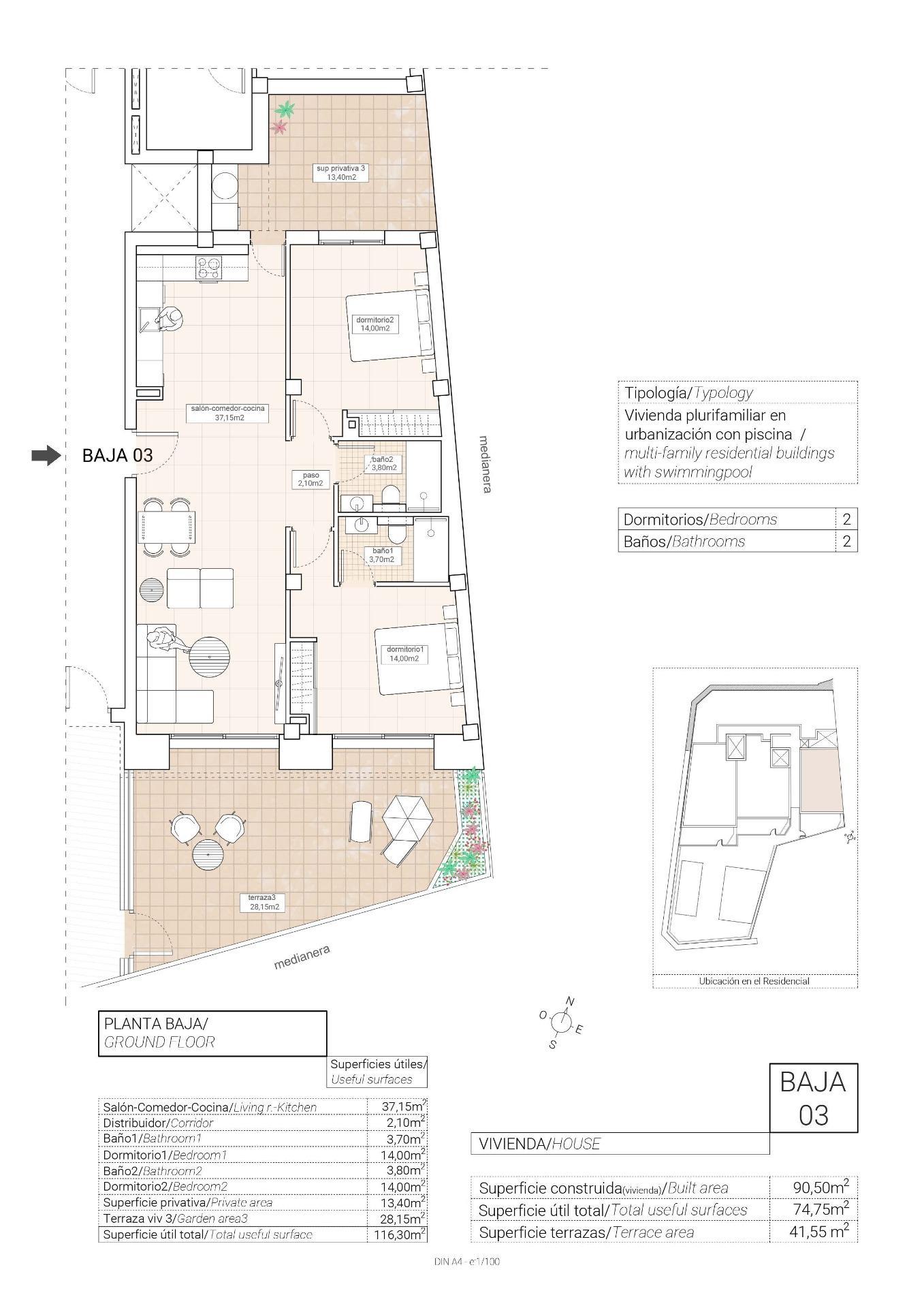 Ekskluzywne nowe apartamenty z widokiem na winnice w Hondón de las Nieves — 9