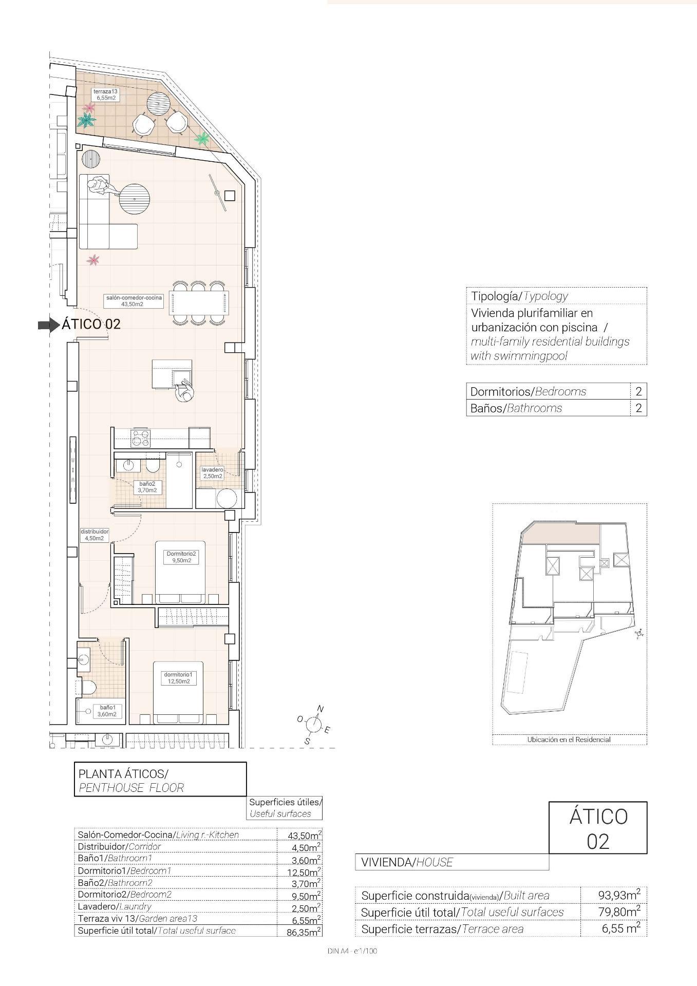 Ekskluzywne nowe apartamenty z widokiem na winnice w Hondón de las Nieves — 9