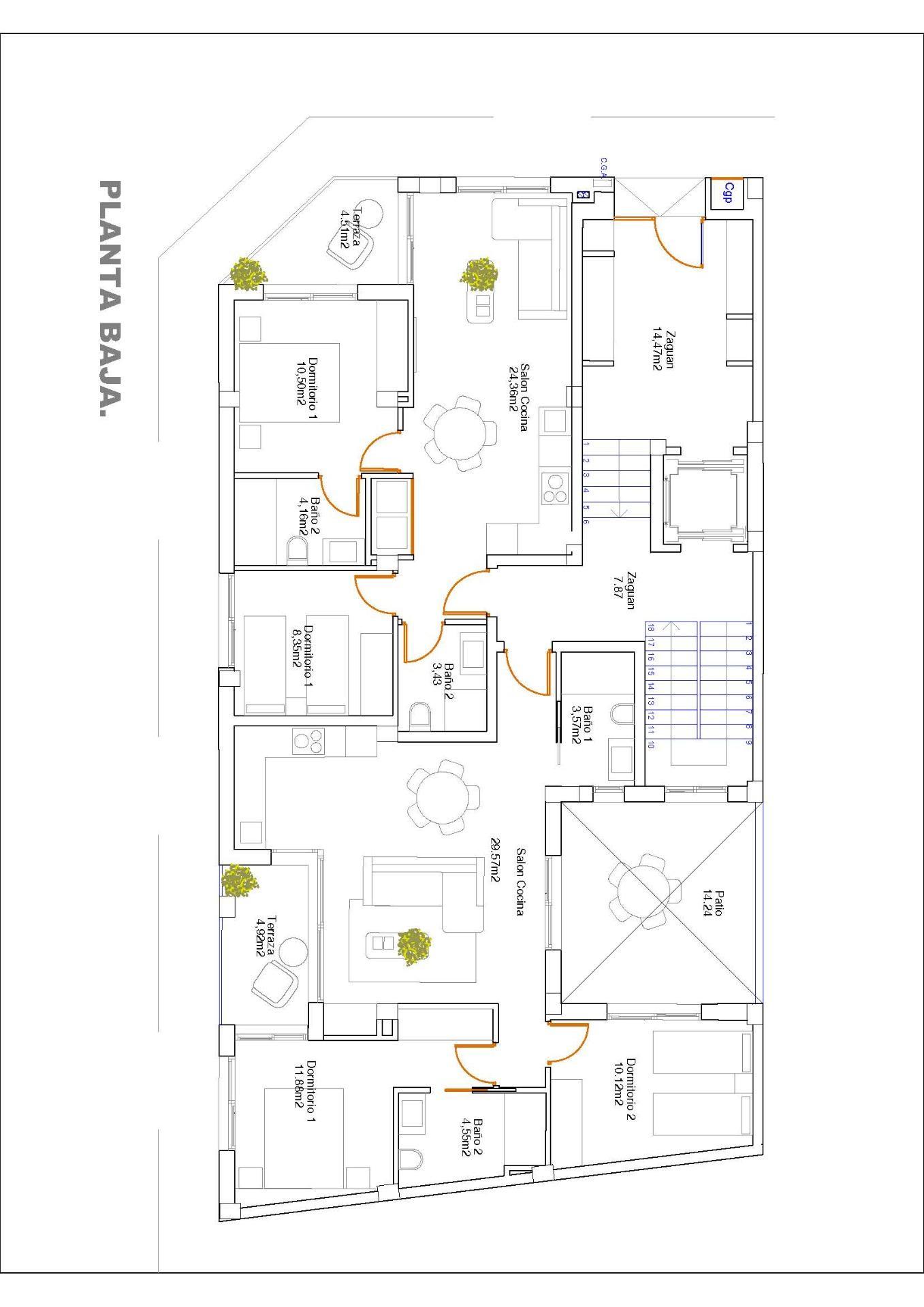 Modernos apartamentos de nueva construcción en Guardamar del Segura, cerca de la playa — 12