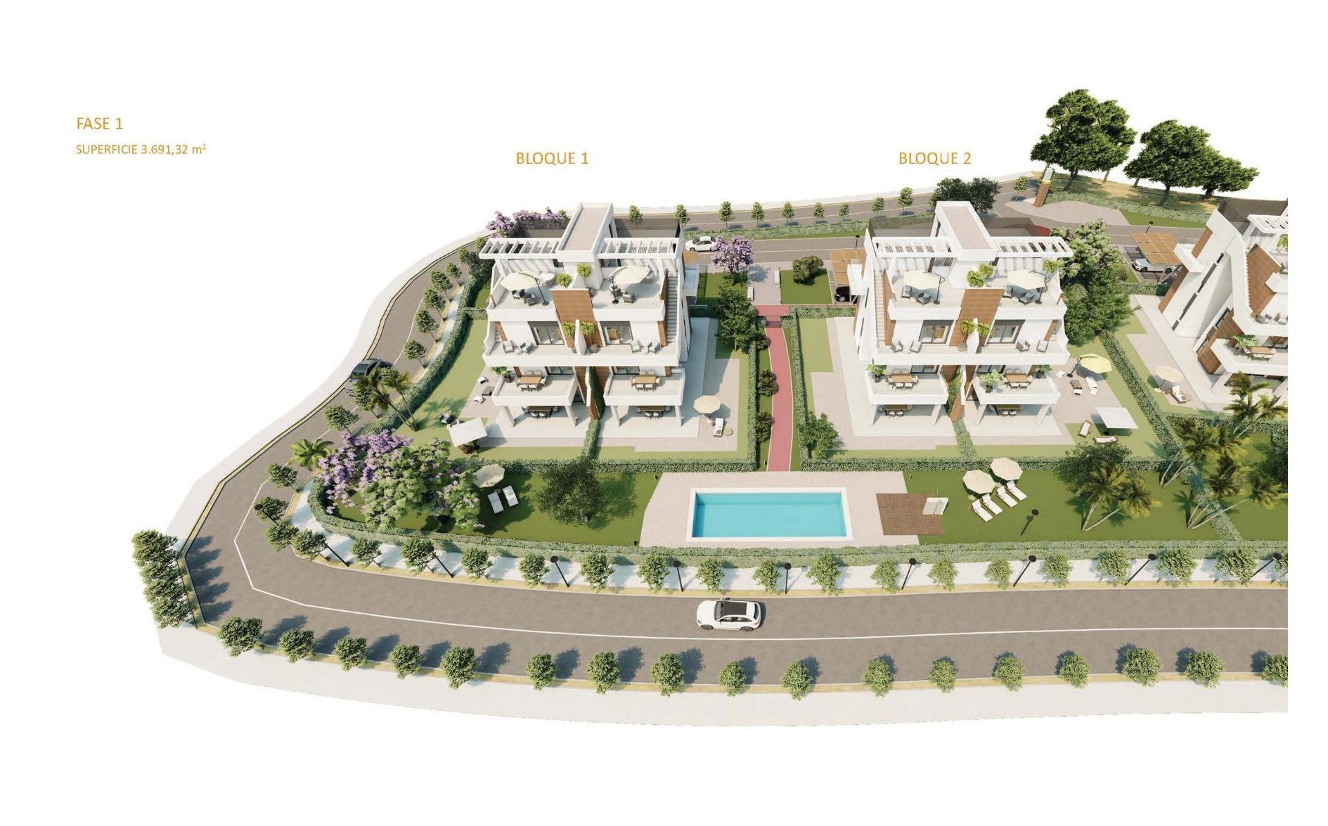 Apartamentos de Obra Nueva en Hacienda del Álamo Golf Resort, Murcia — 11