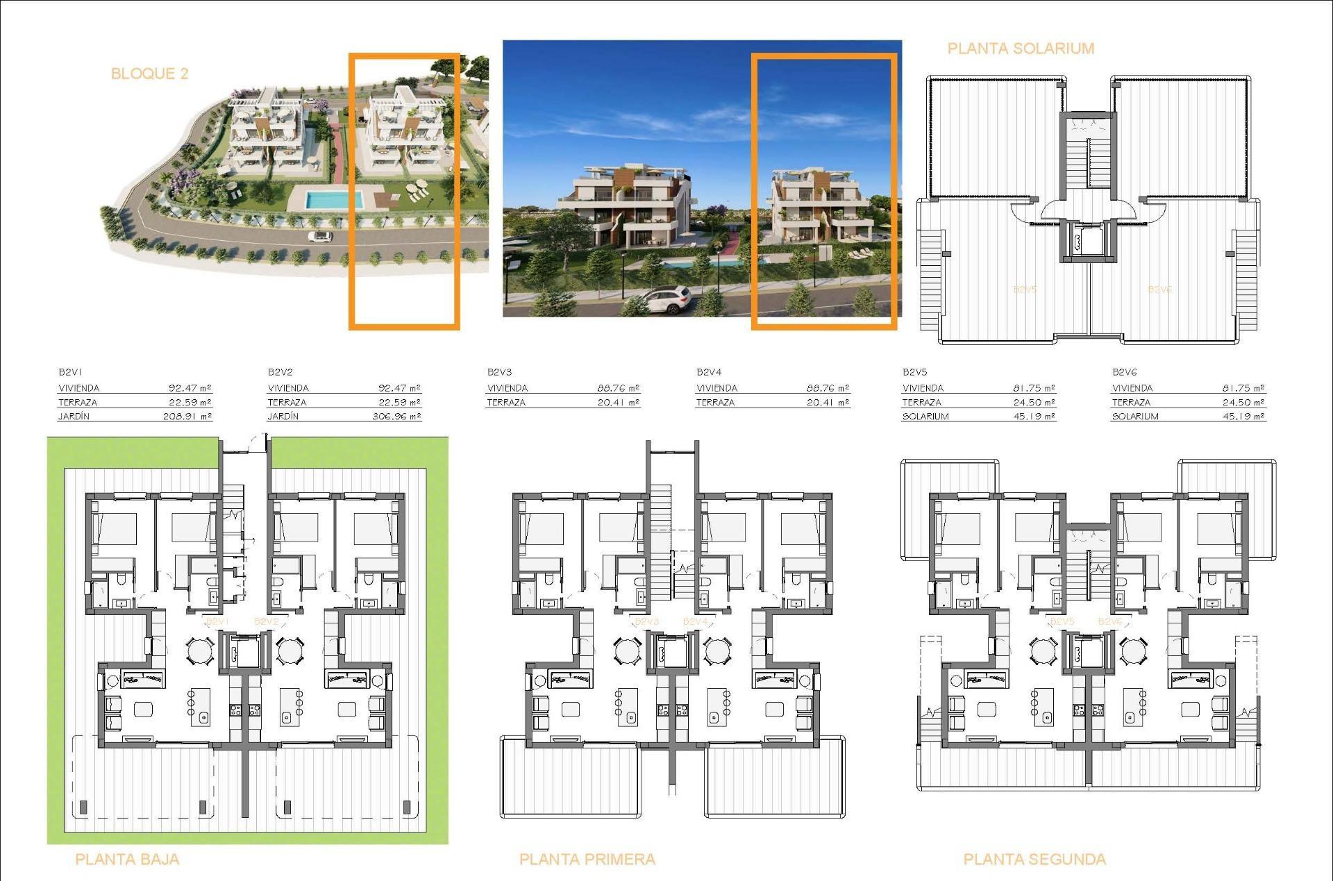 Apartamentos de Obra Nueva en Hacienda del Álamo Golf Resort, Murcia — 13
