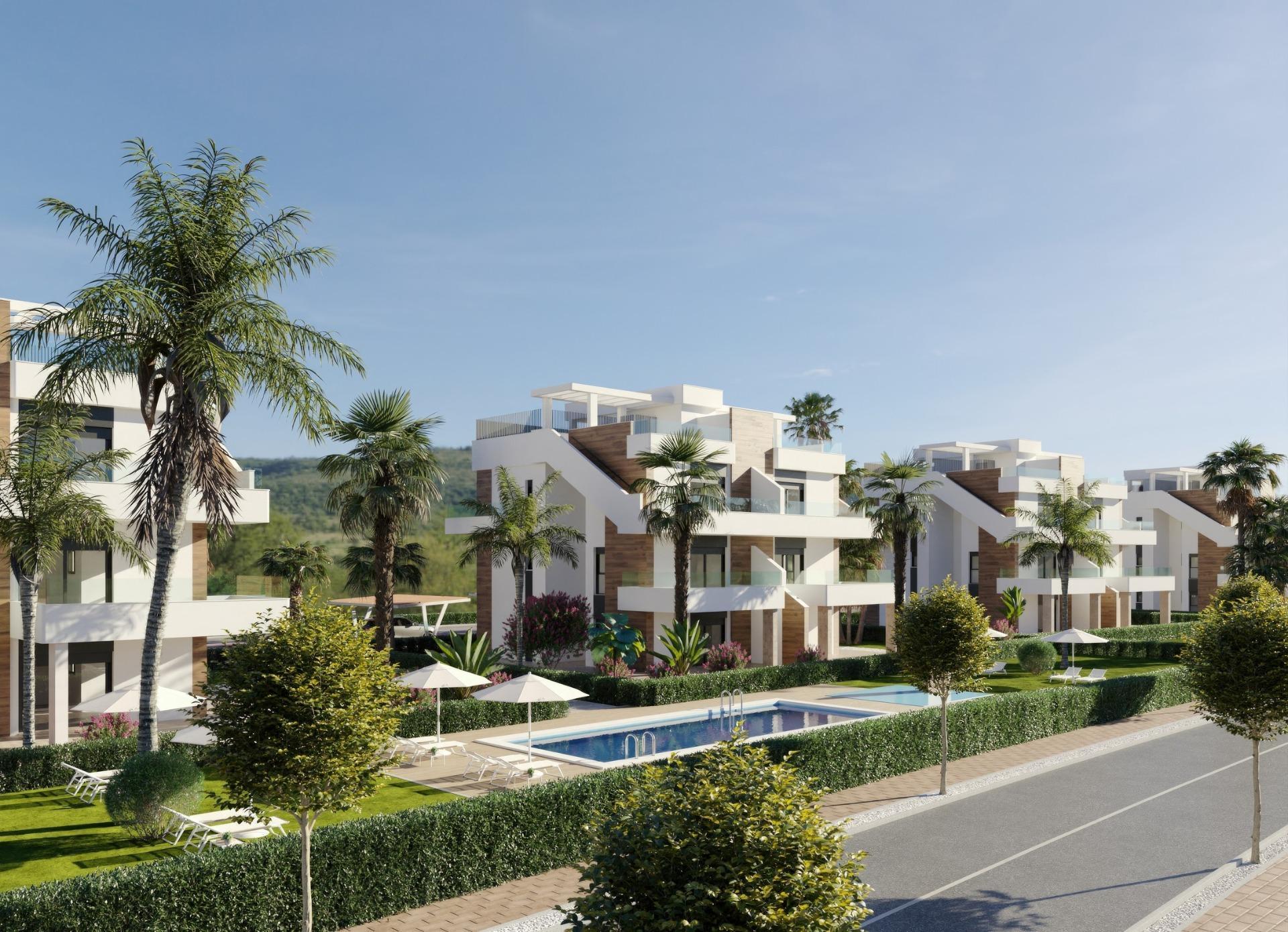 Apartamentos de Obra Nueva en Hacienda del Álamo Golf Resort, Murcia — 2