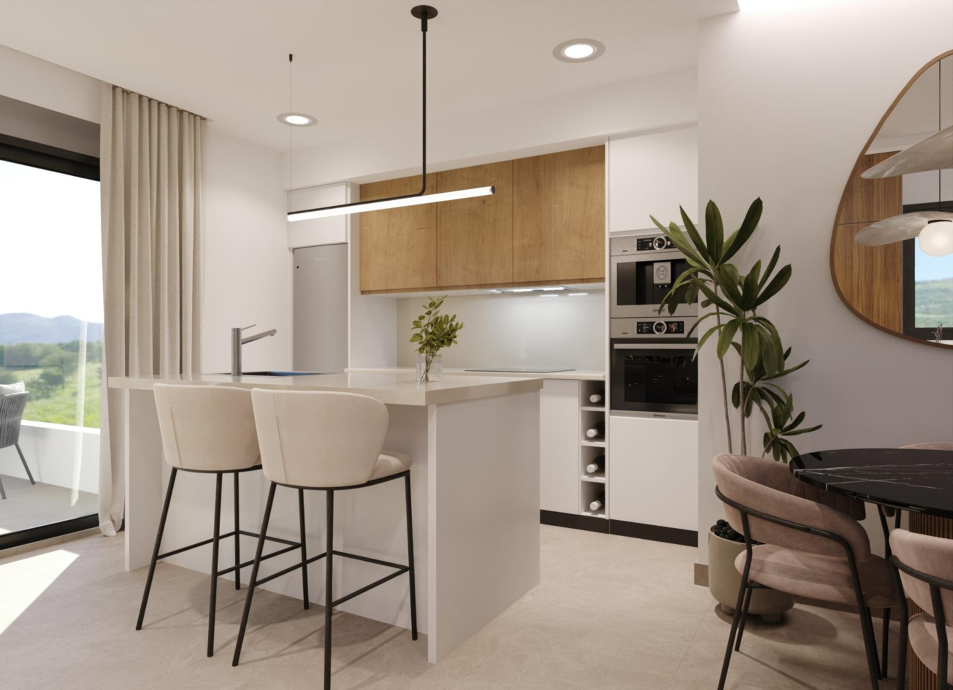 Apartamentos de Obra Nueva en Hacienda del Álamo Golf Resort, Murcia — 5