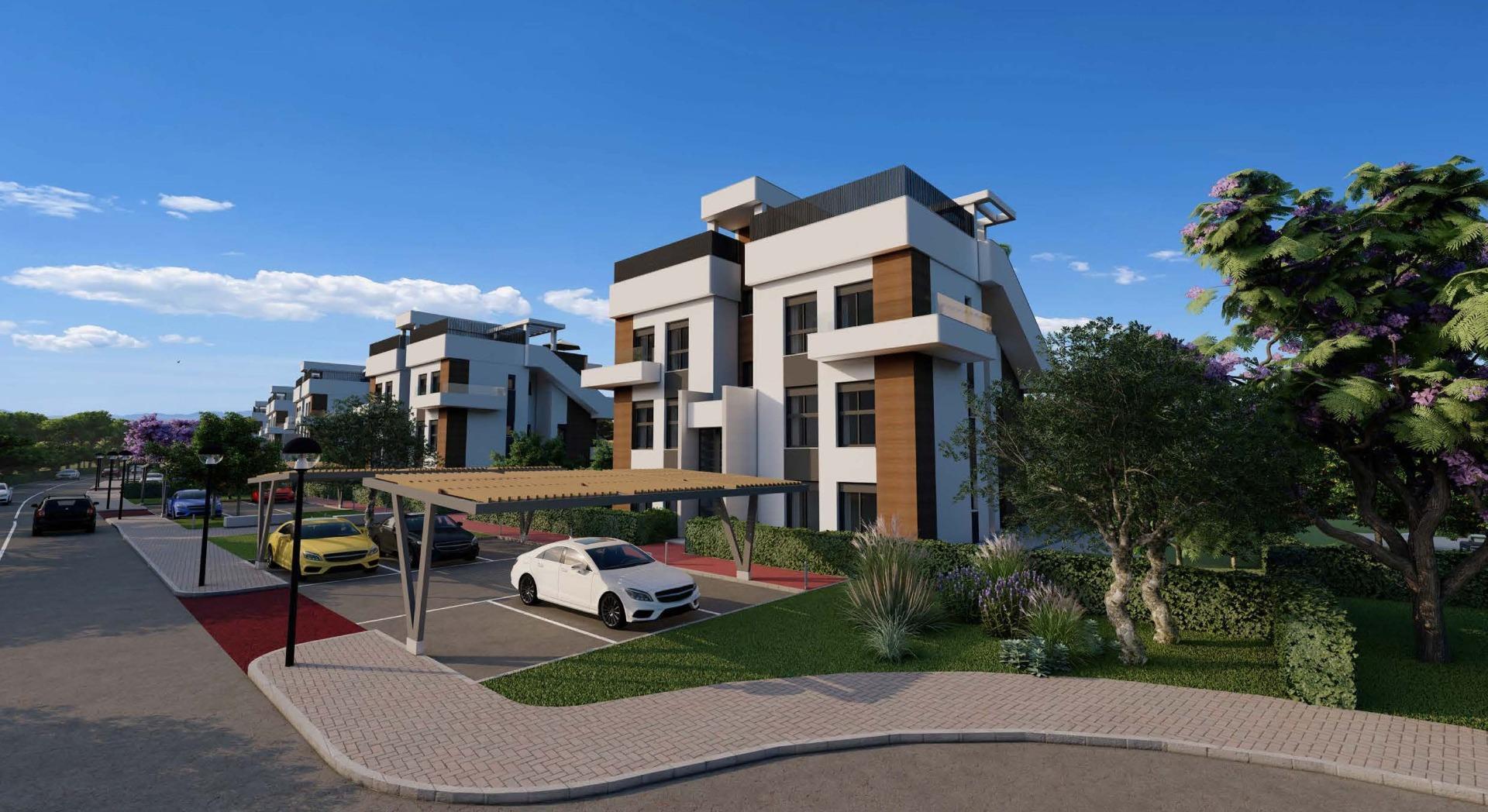 Apartamentos de Obra Nueva en Hacienda del Álamo Golf Resort, Murcia — 9