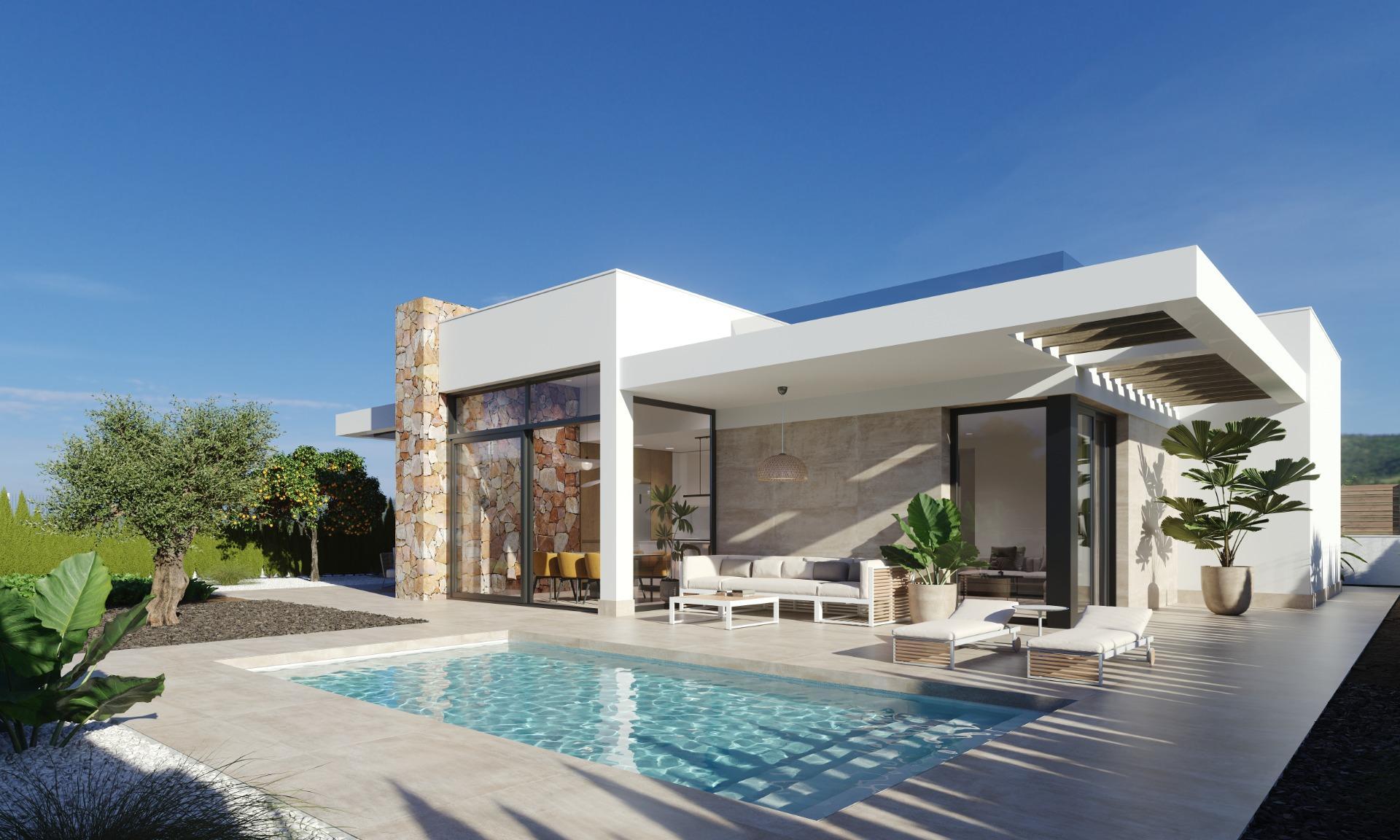 New Build Villas in Hacienda del Álamo Golf Resort, Murcia — 12