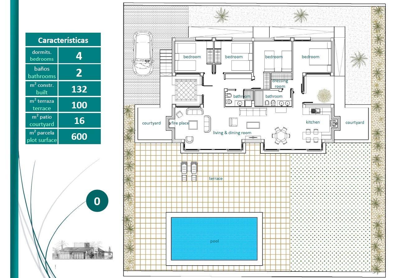 Elegant detached villas with private pool at Peraleja Golf Resort - Costa Cálida — 14