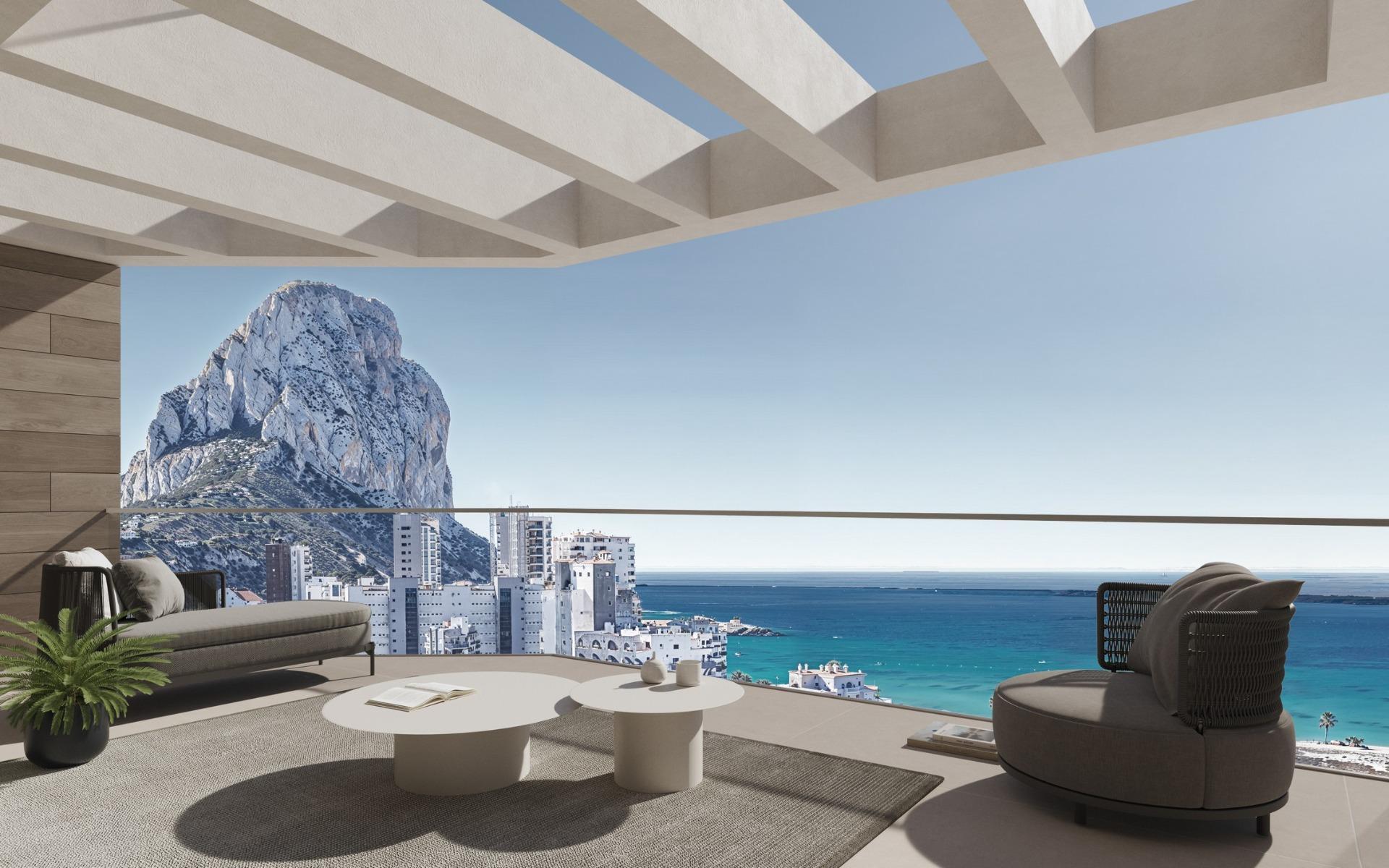 Nowe mieszkania na sprzedaż w Calpe – 200 m od plaży Arenal