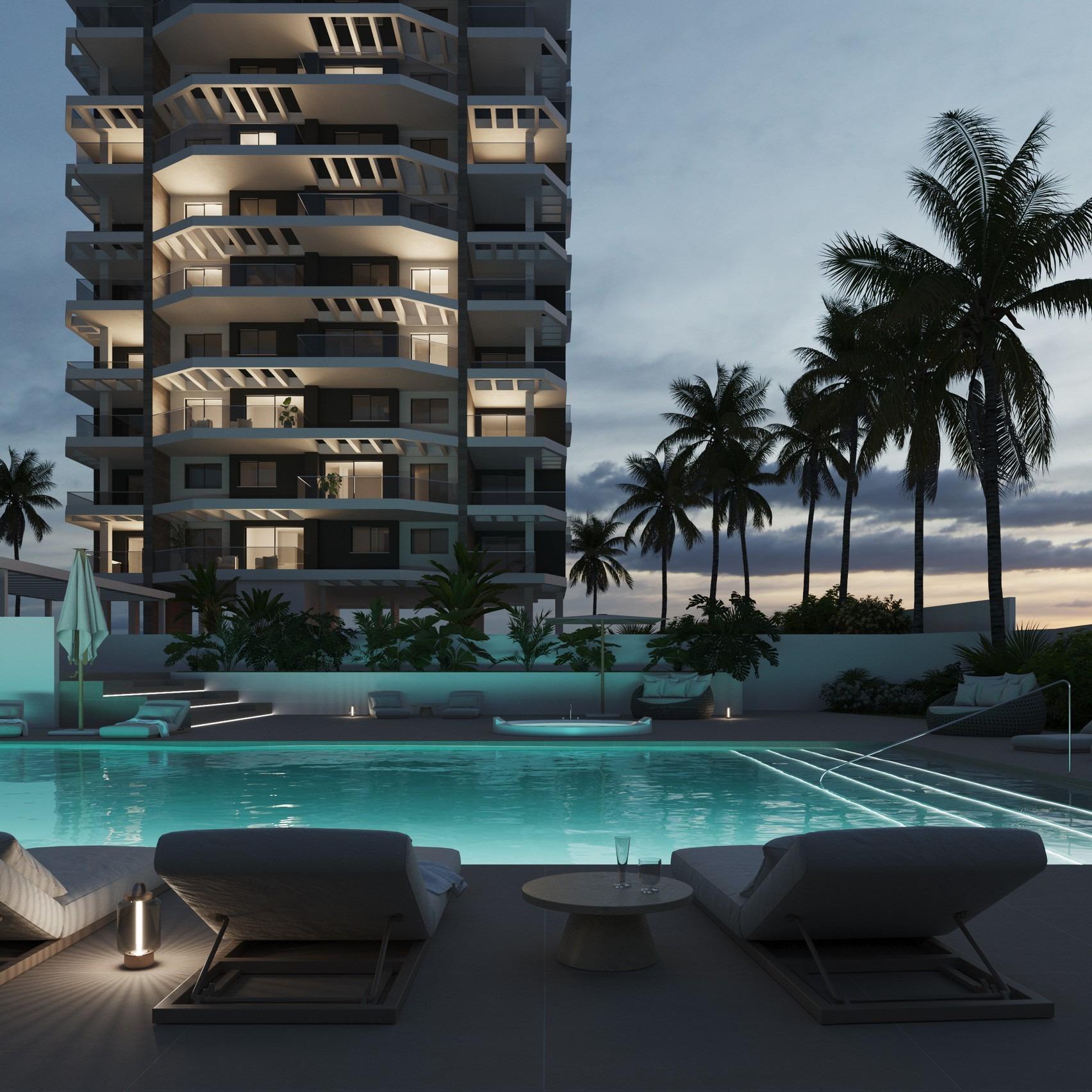 New Build Apartments for Sale in Calpe – 200 m from Arenal Beach — 2