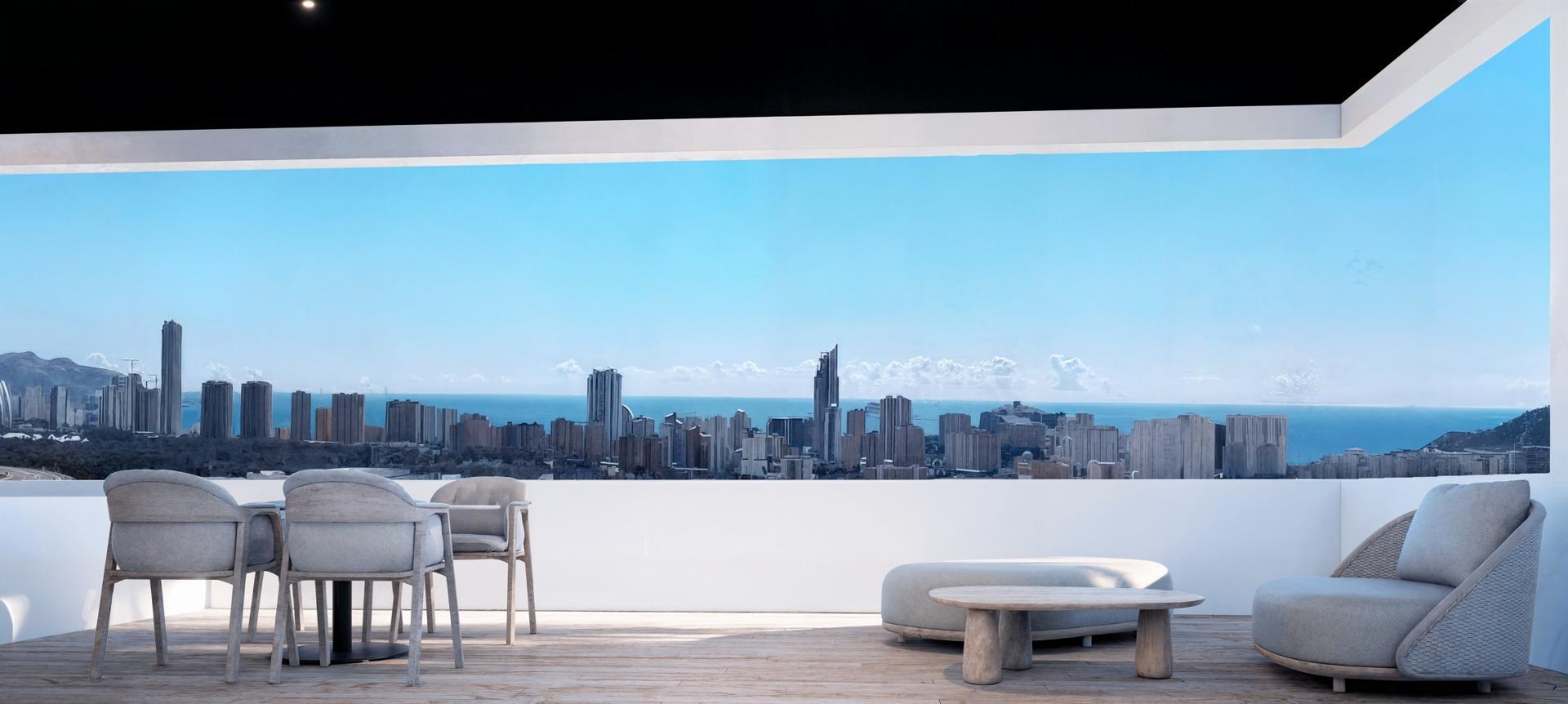Exklusive Neubauwohnungen mit Meerblick in Finestrat, Alicante — 3