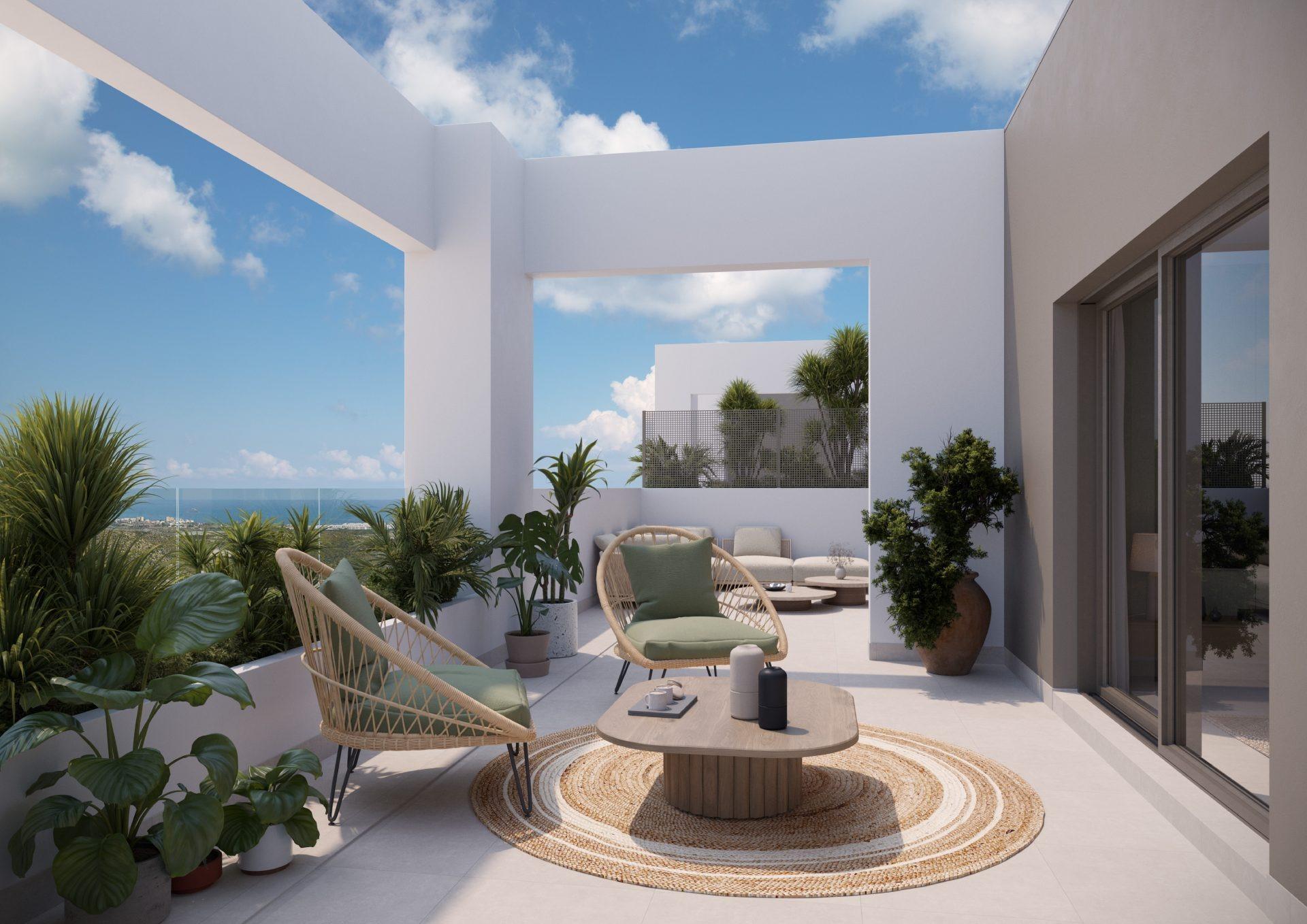 New Build Apartments with Sea and Golf Views in Pulpí, Almería — 3