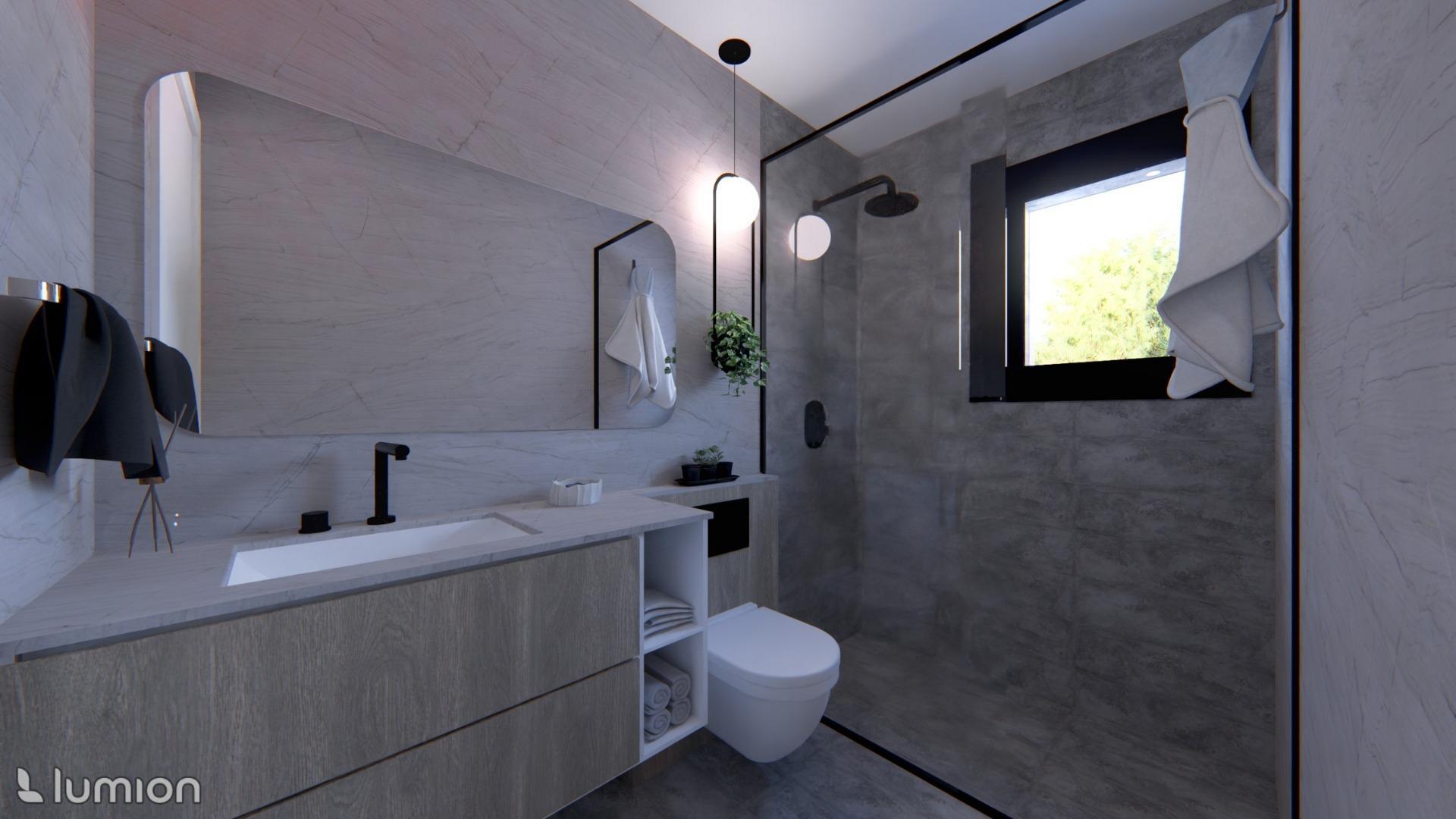 Moderne Doppelhaushälften mit privatem Pool in Meeresnähe in Santiago de la Ribera — 11
