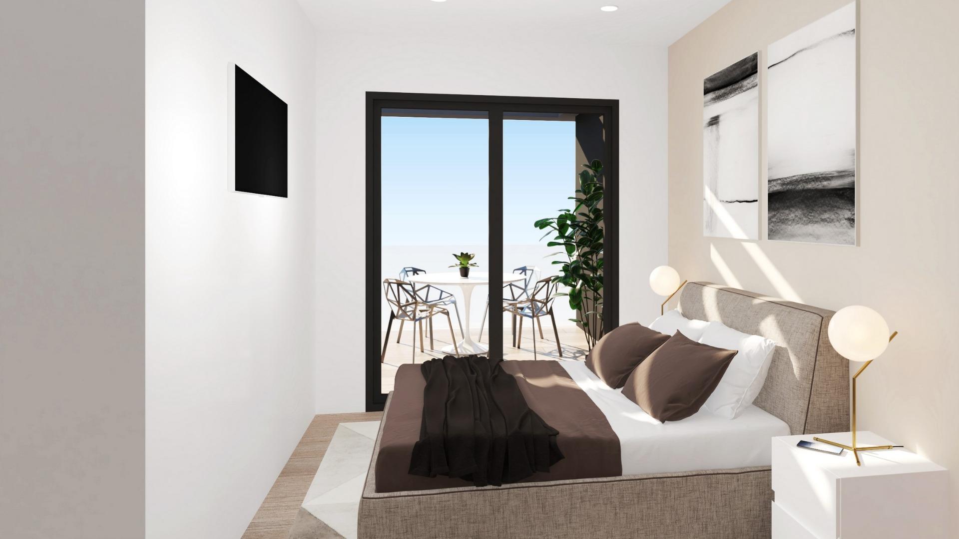 Moderne Doppelhaushälften mit privatem Pool in Meeresnähe in Santiago de la Ribera — 7