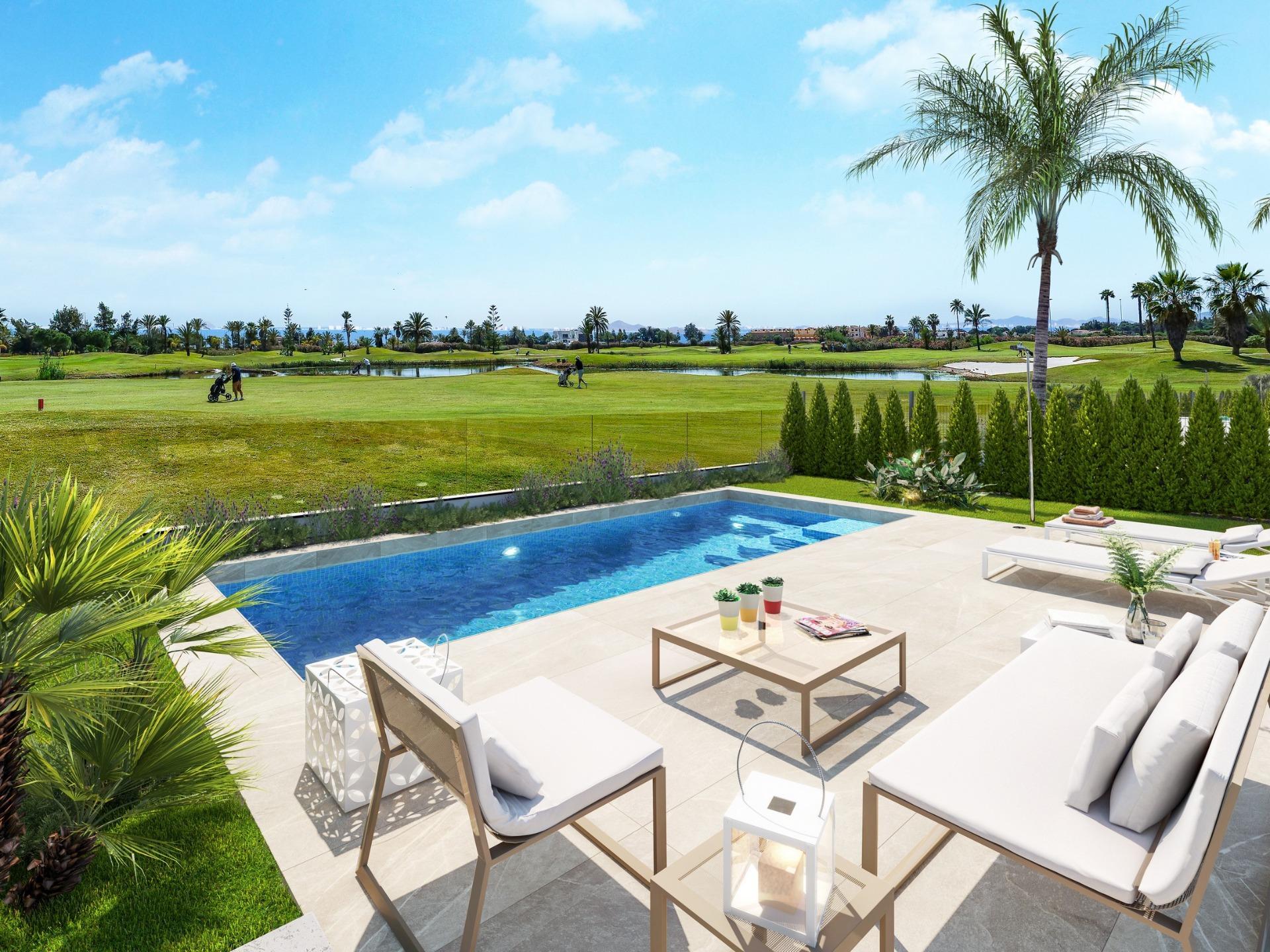 Nouvelle construction résidentielle en première ligne du golf La Serena à Los Alcázares — 3