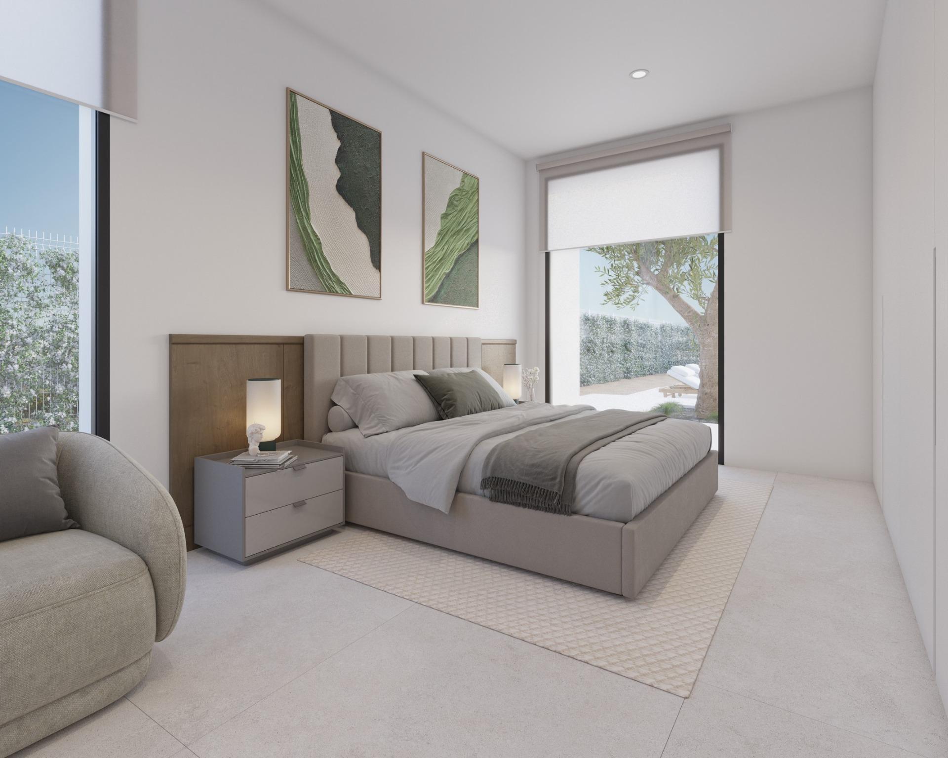 Exklusive Golfvillen in erster Meereslinie in Hacienda del Álamo, Costa Cálida — 10