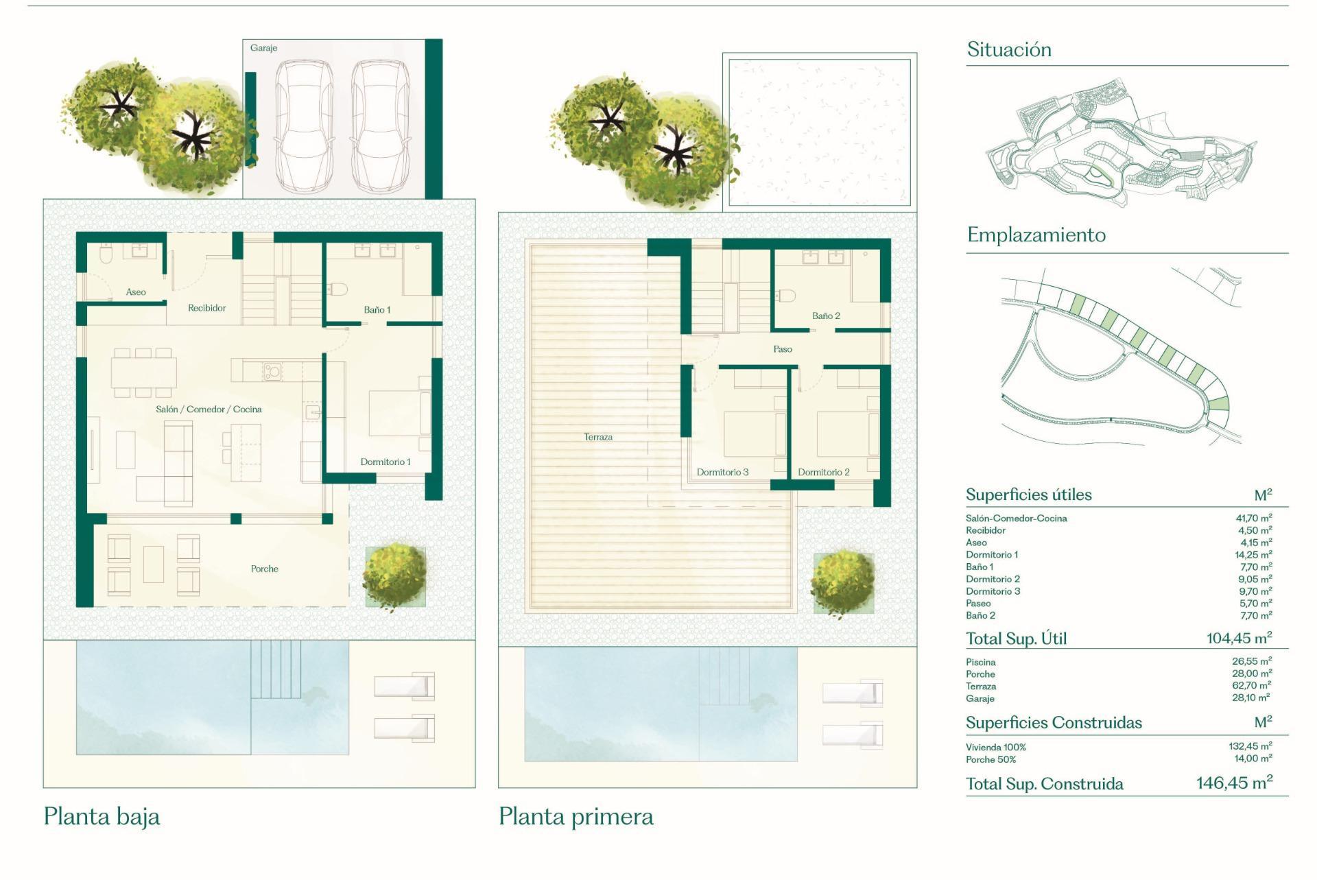 Exklusive Golfvillen in erster Meereslinie in Hacienda del Álamo, Costa Cálida — 14