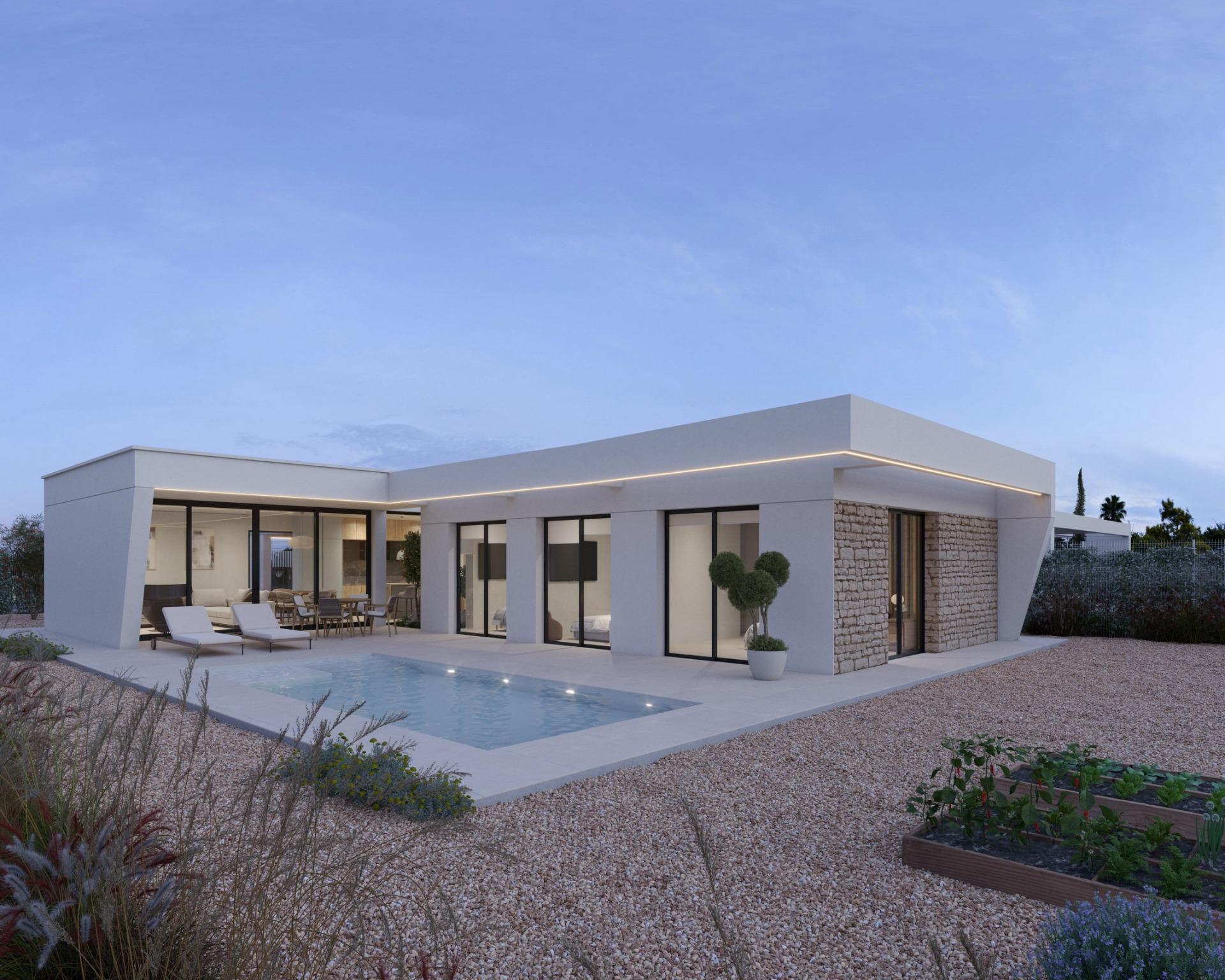 Villas exclusives en première ligne de golf à Hacienda del Álamo, Costa Cálida