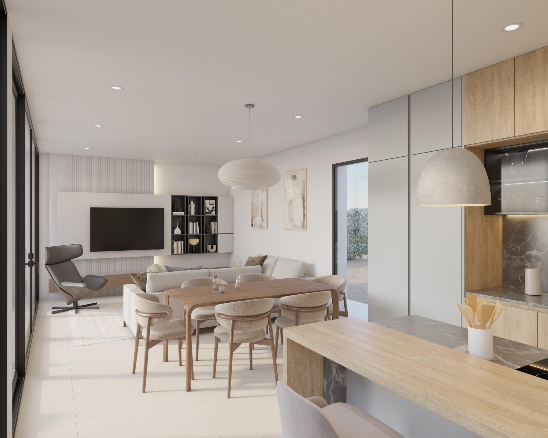 Exclusive Frontline Golf Villas in Hacienda del Álamo, Costa Cálida — 4