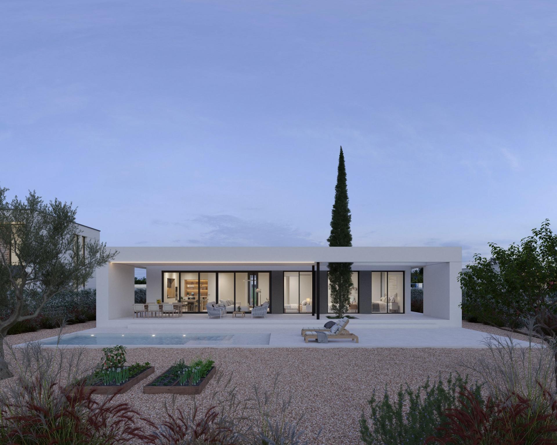 Villas exclusives en première ligne de golf à Hacienda del Álamo, Costa Cálida