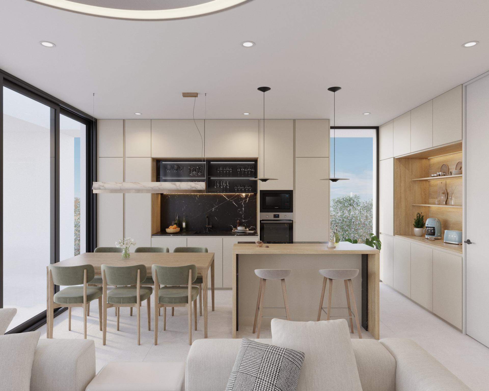 Exclusivas villas en primera línea de golf en Hacienda del Álamo, Costa Cálida — 5